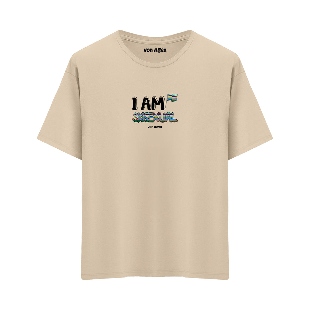 Skisexual - Oversized T-Shirt