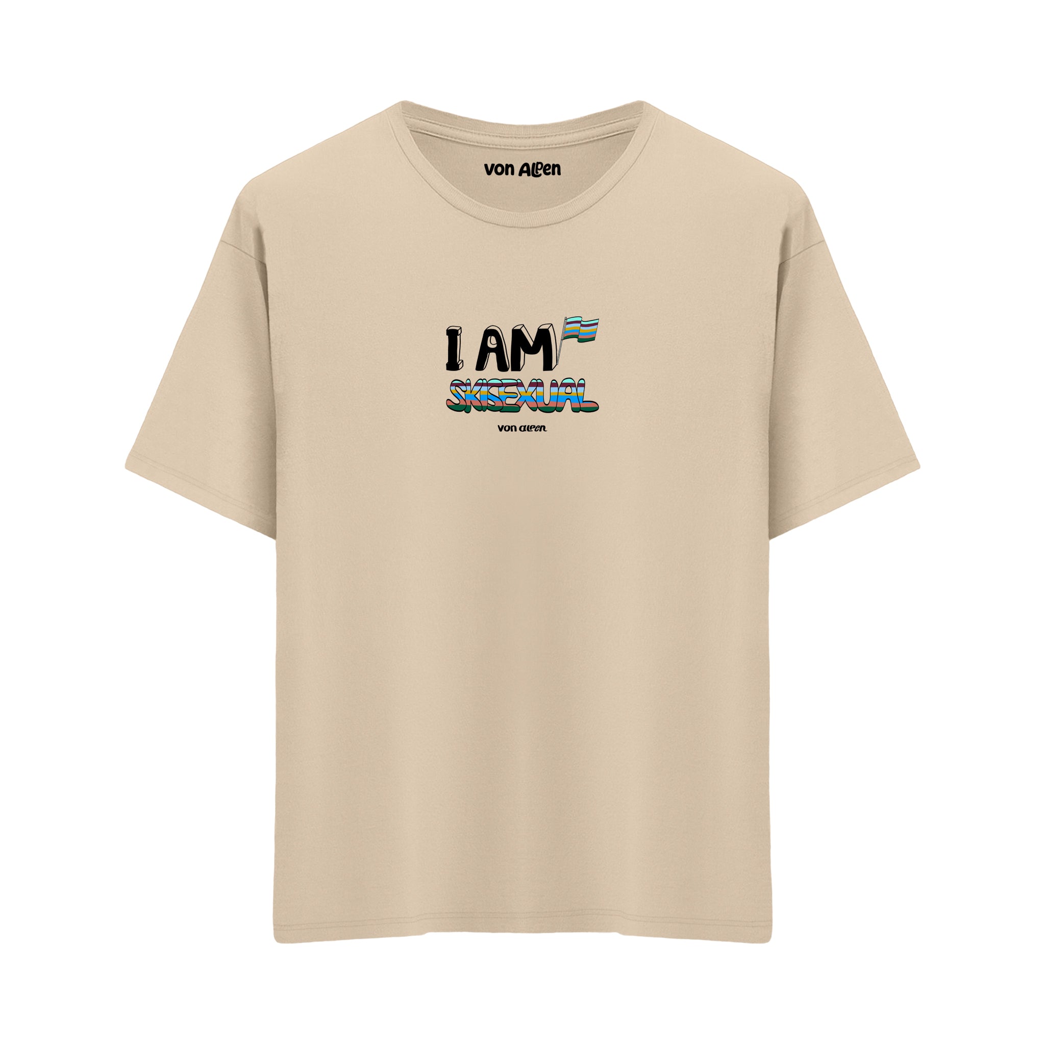 Skisexual - Oversized T-Shirt