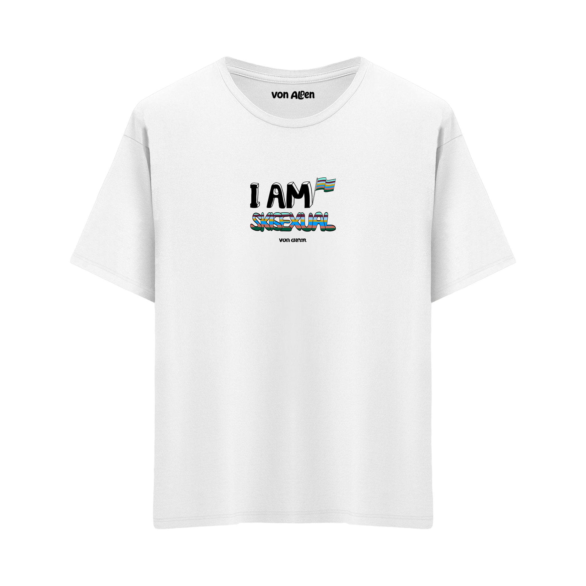 Skisexual - Oversized T-Shirt
