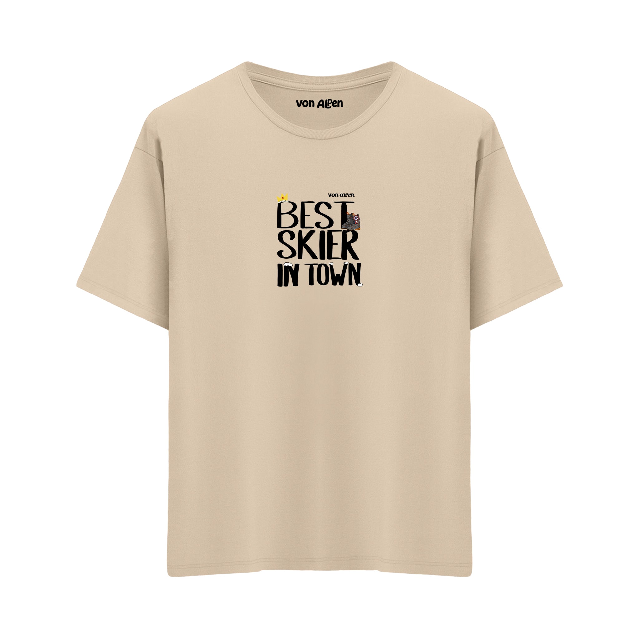 Best Skier - Oversize T-Shirt