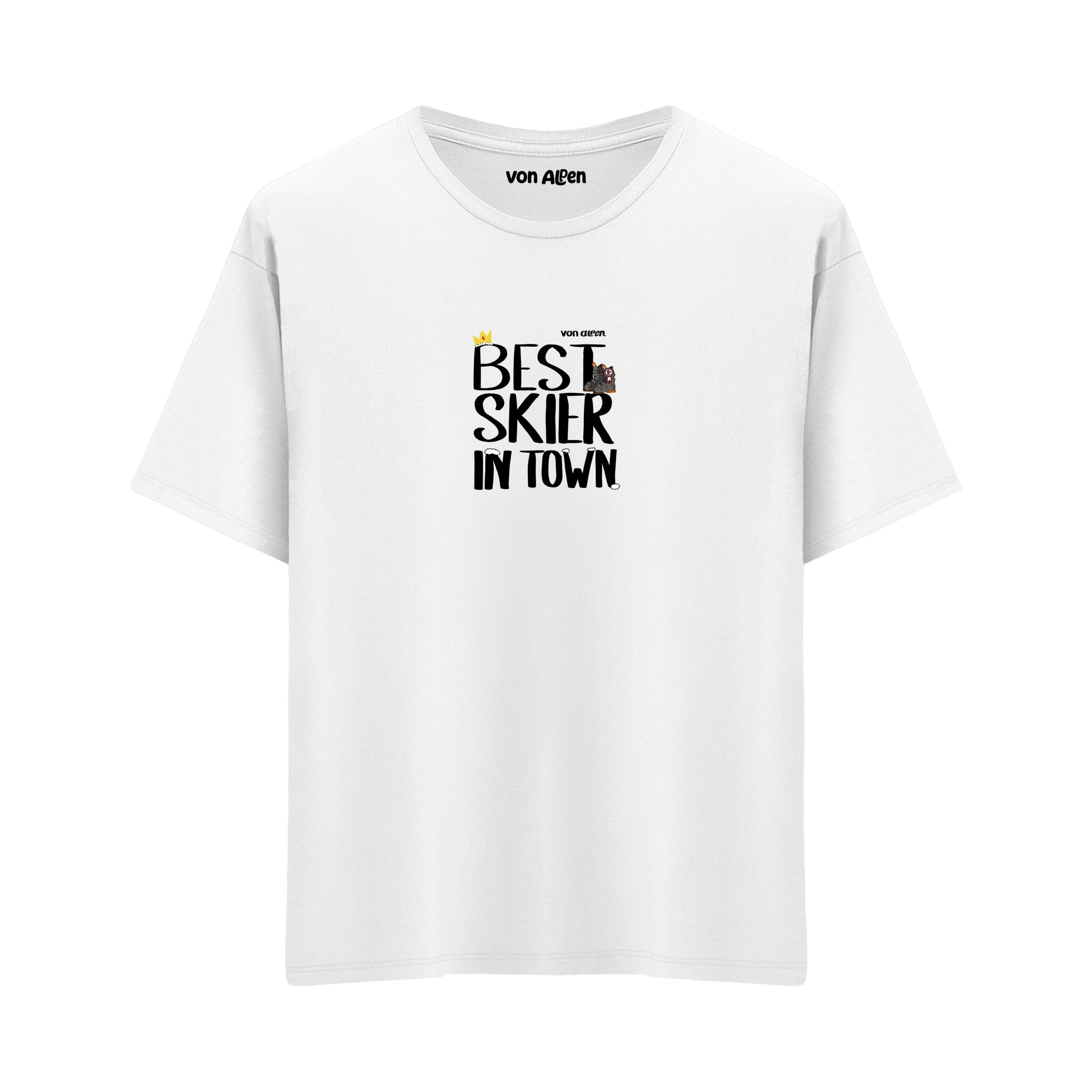 Best Skier - Oversize T-Shirt