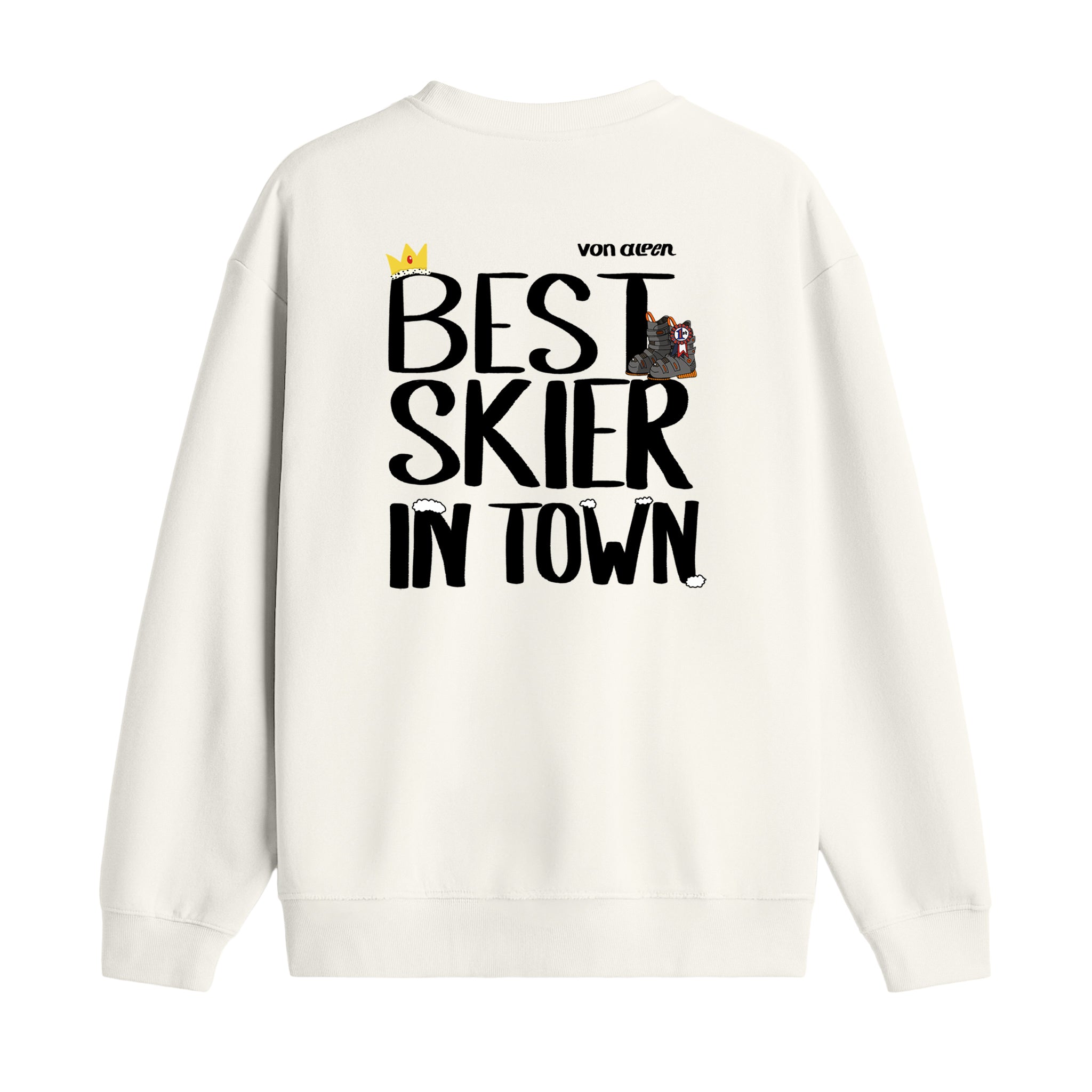Best Skier - Oversize Sweatshirt