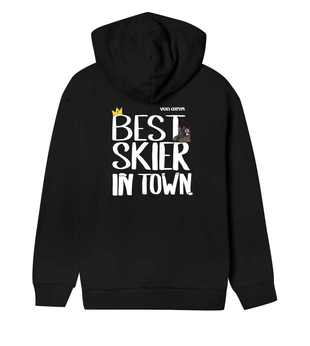 Best Skier Hoodie Regular Women’s