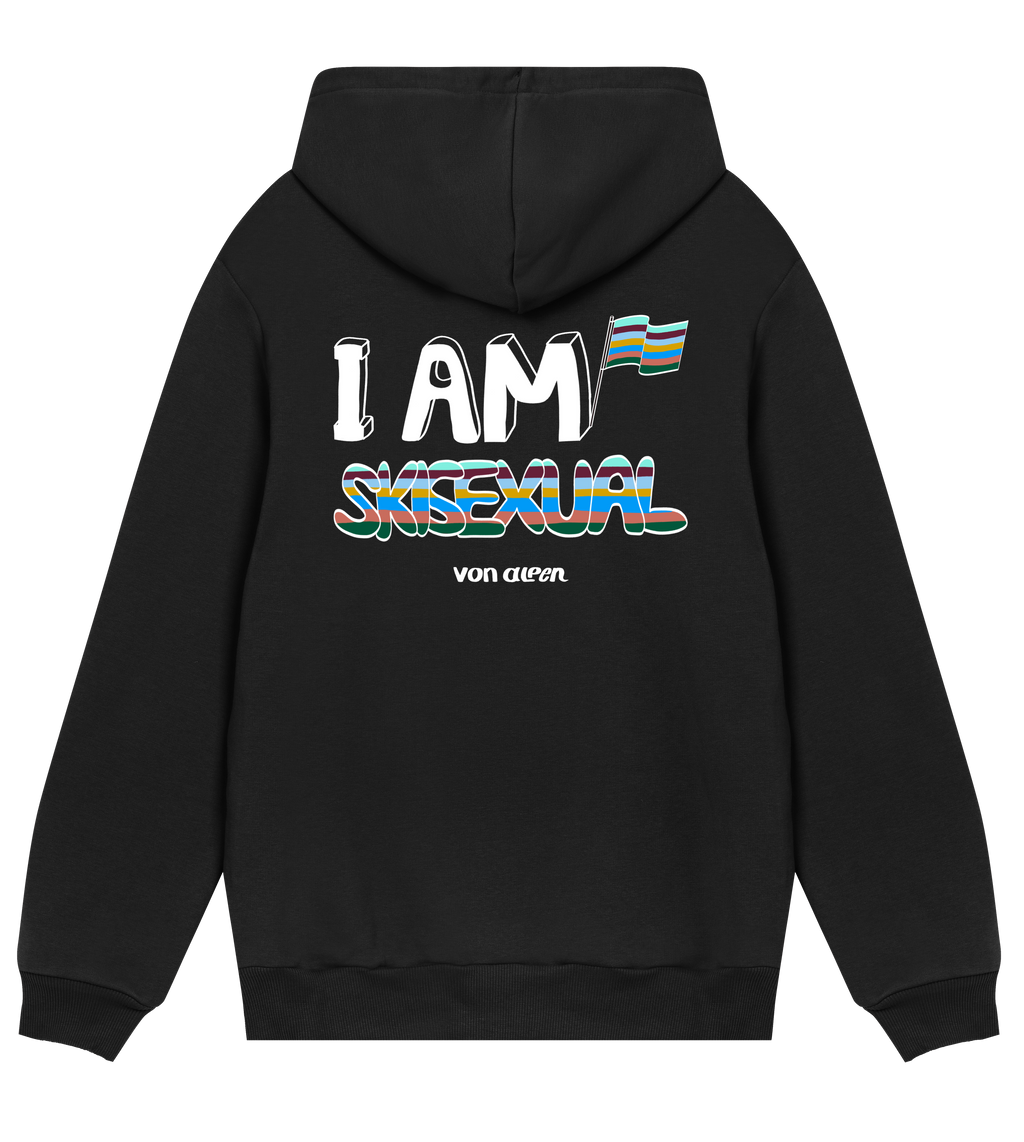 Skisexual Hoodie Regular Men’s (Back Print)