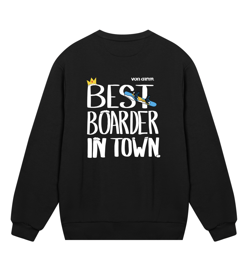 Best Boarder Sweatshirt Regular Men’s (Back Print)