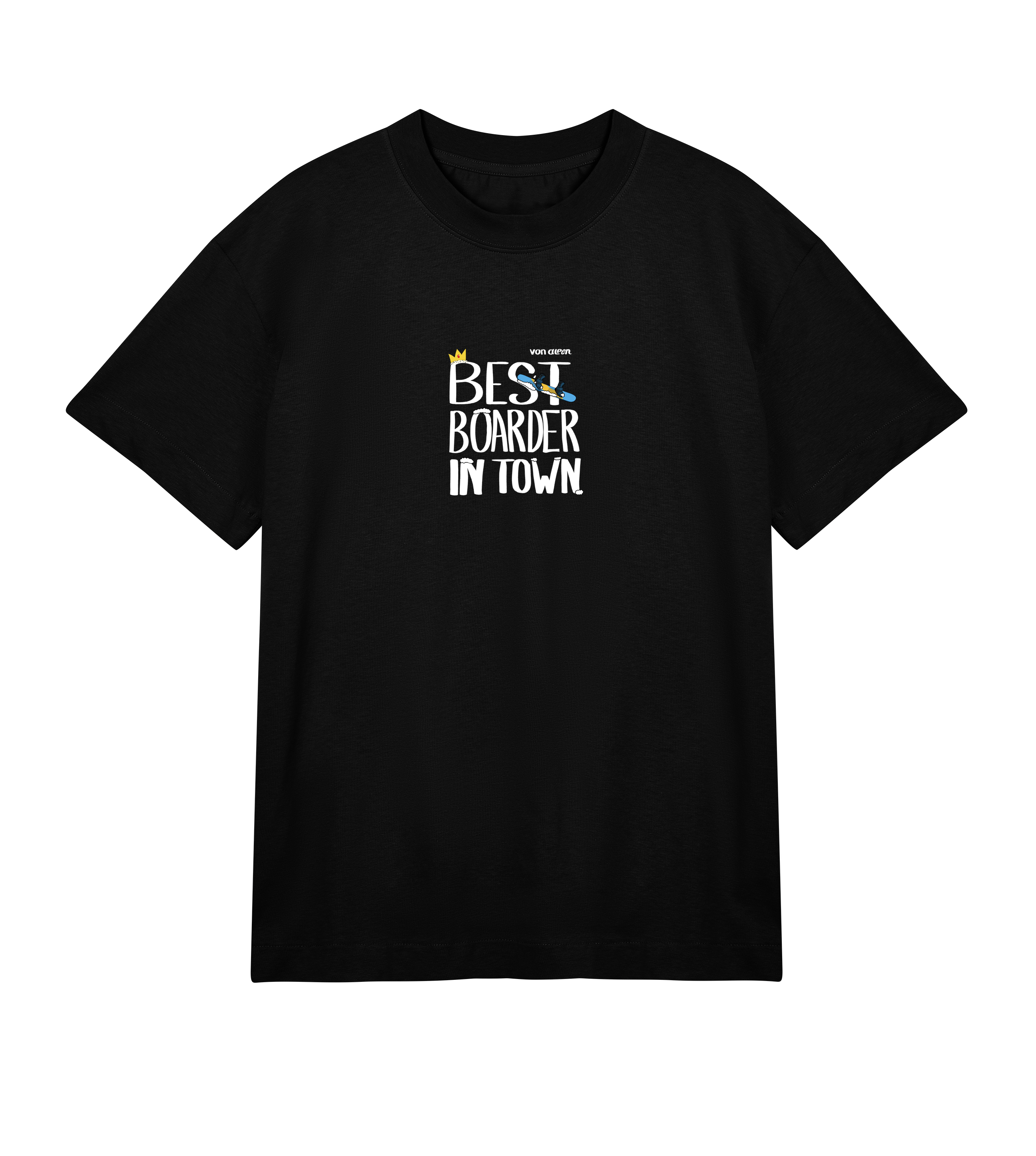 Best Boarder T-Shirt Oversized Men’s