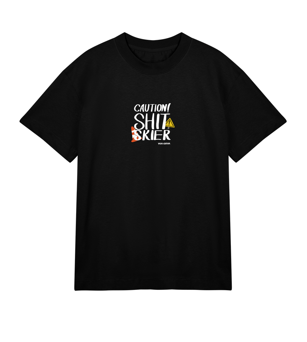 Shit Skier T-Shirt Oversized Men’s