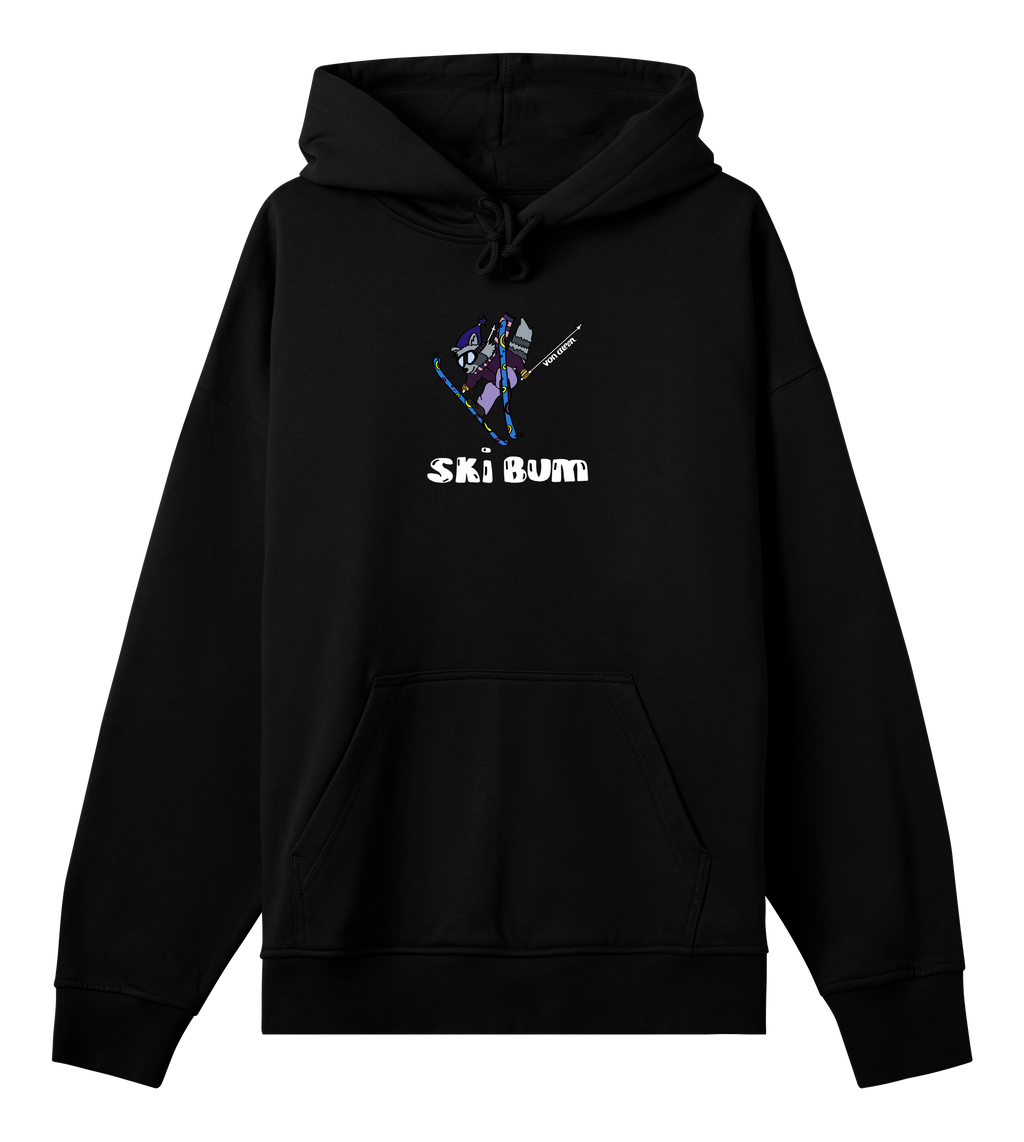 Ski Bum Hoodie Oversized Men’s (Back Print)