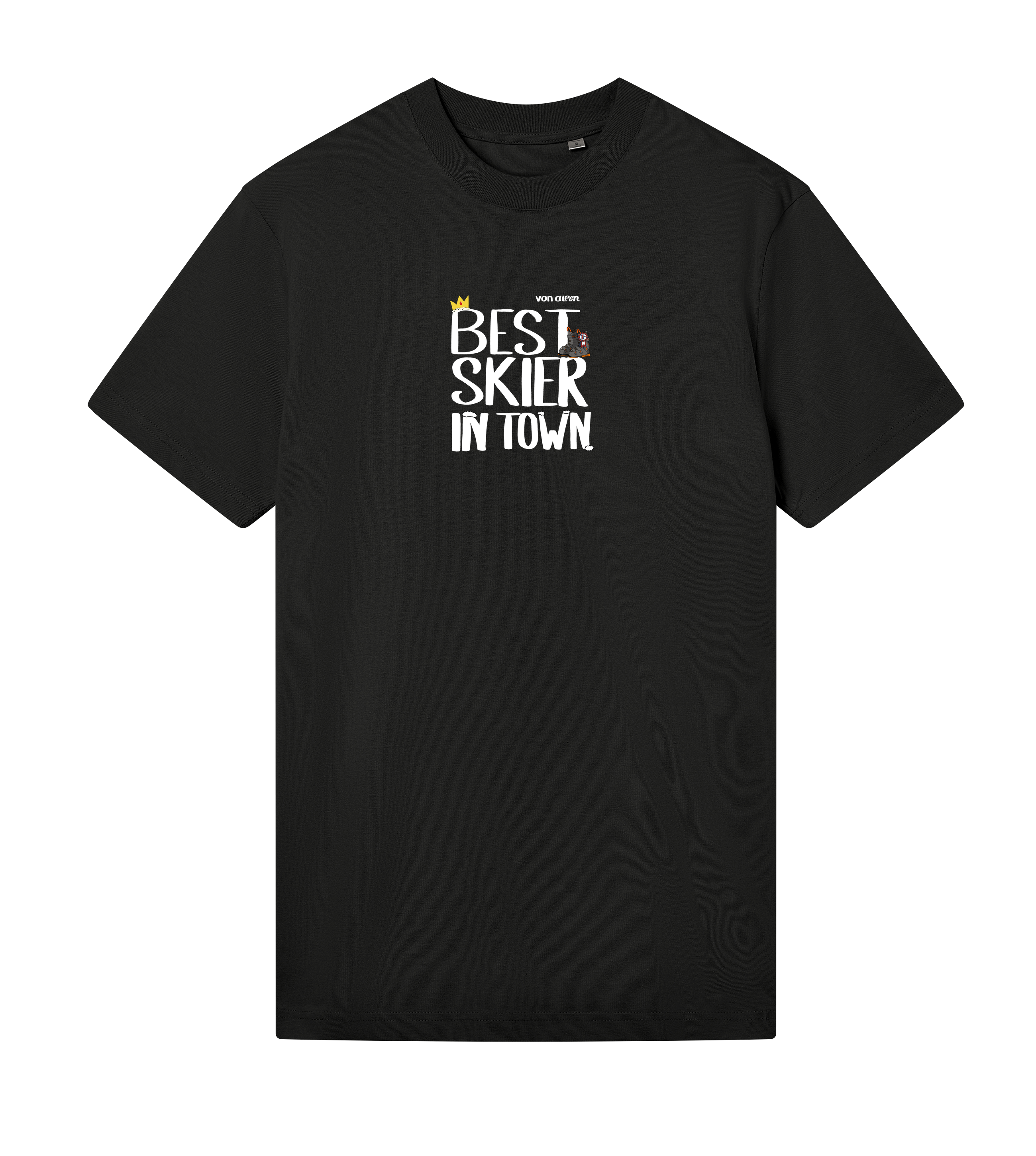 Best Skier T-Shirt Regular Men’s