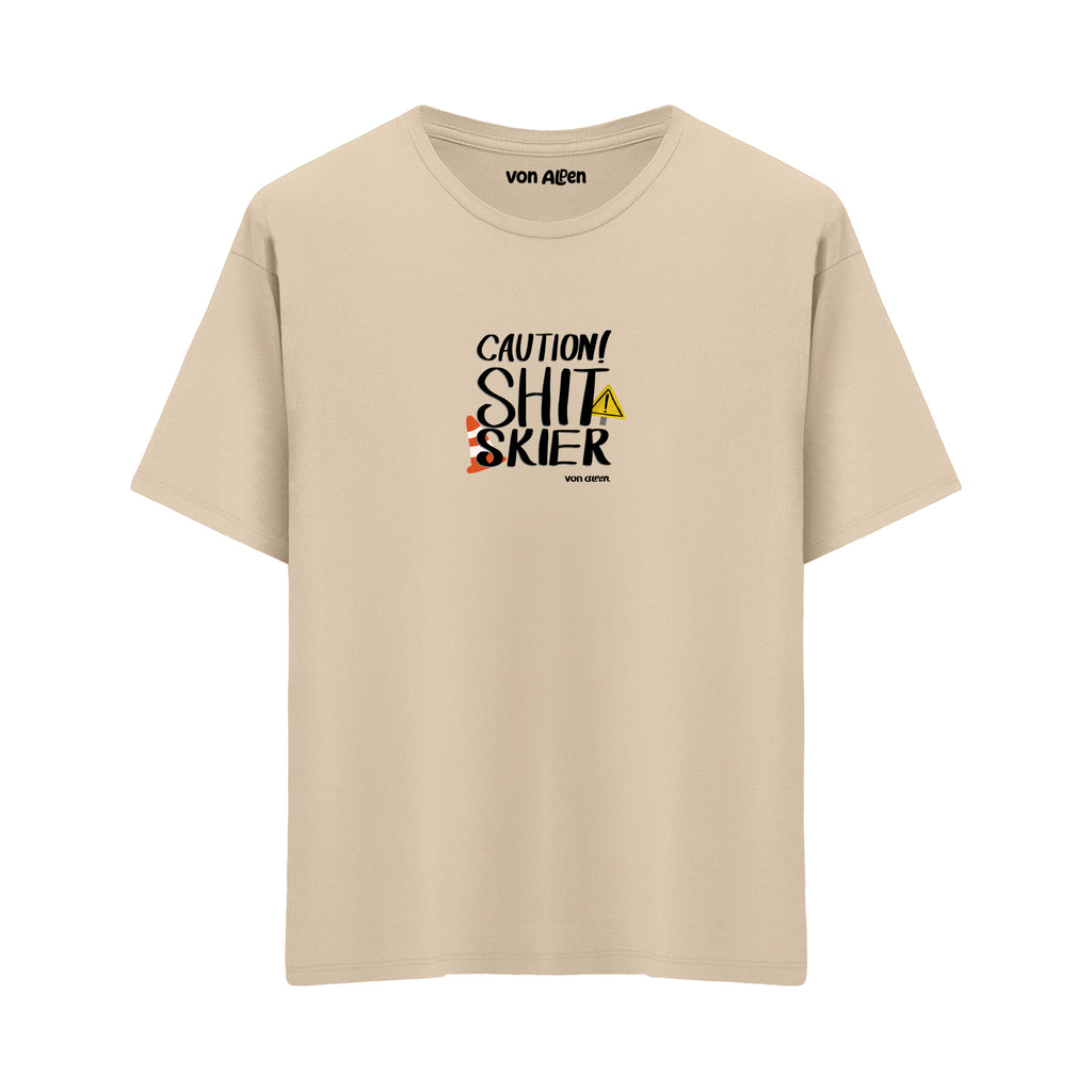 Shit Skier - Oversized T-Shirt