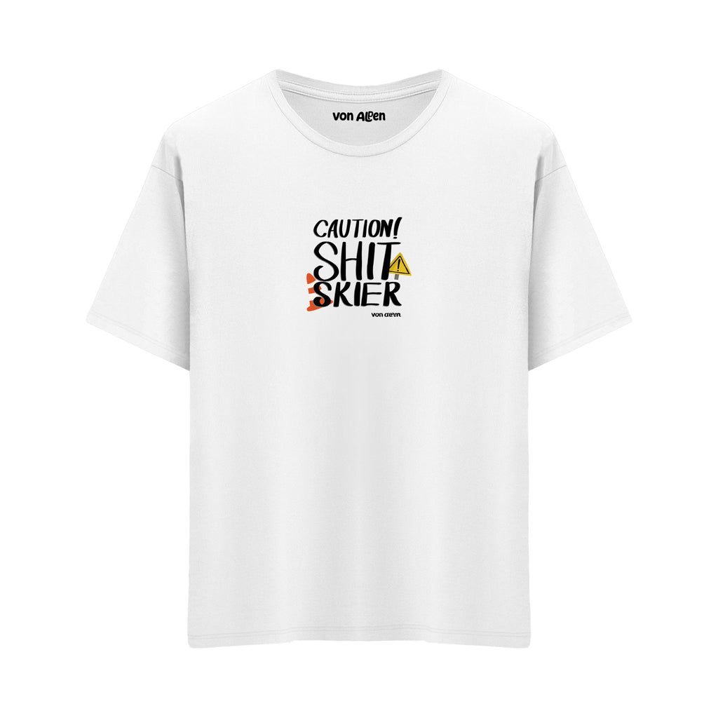 Shit Skier - Oversized T-Shirt