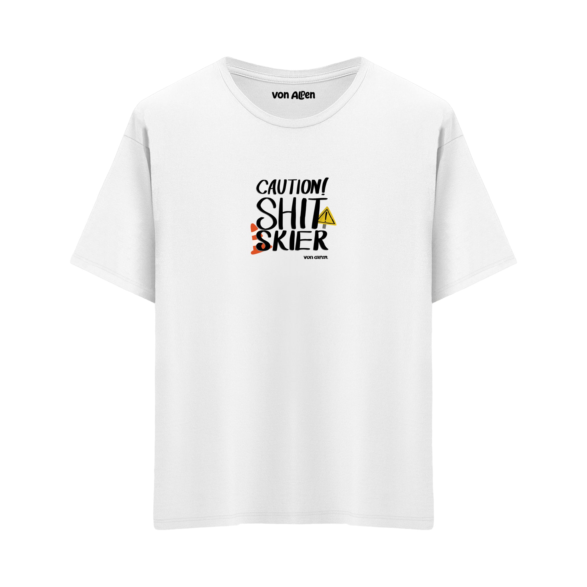 Shit Skier - Oversized T-Shirt