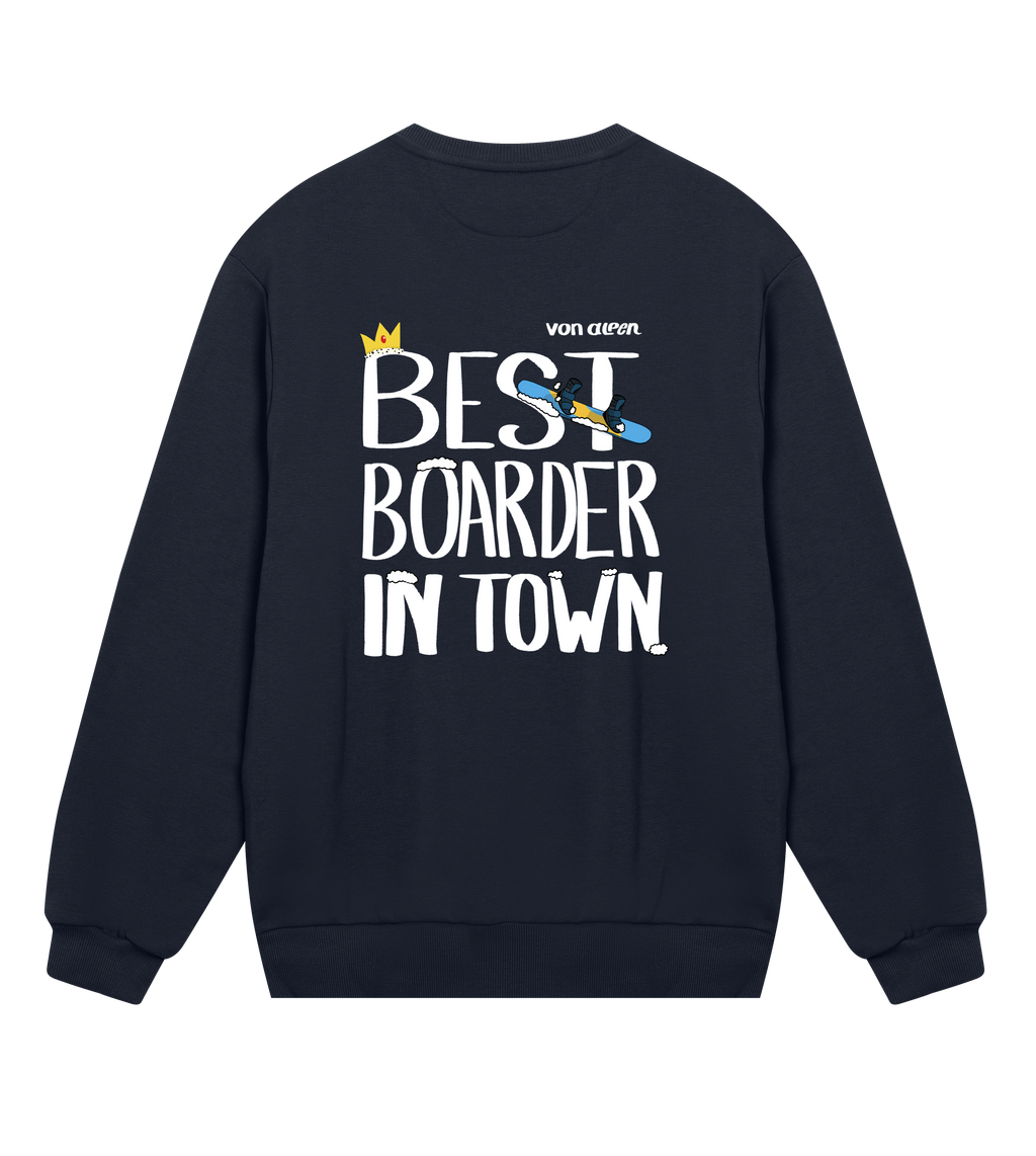 Best Boarder Sweatshirt Regular Men’s (Back Print)