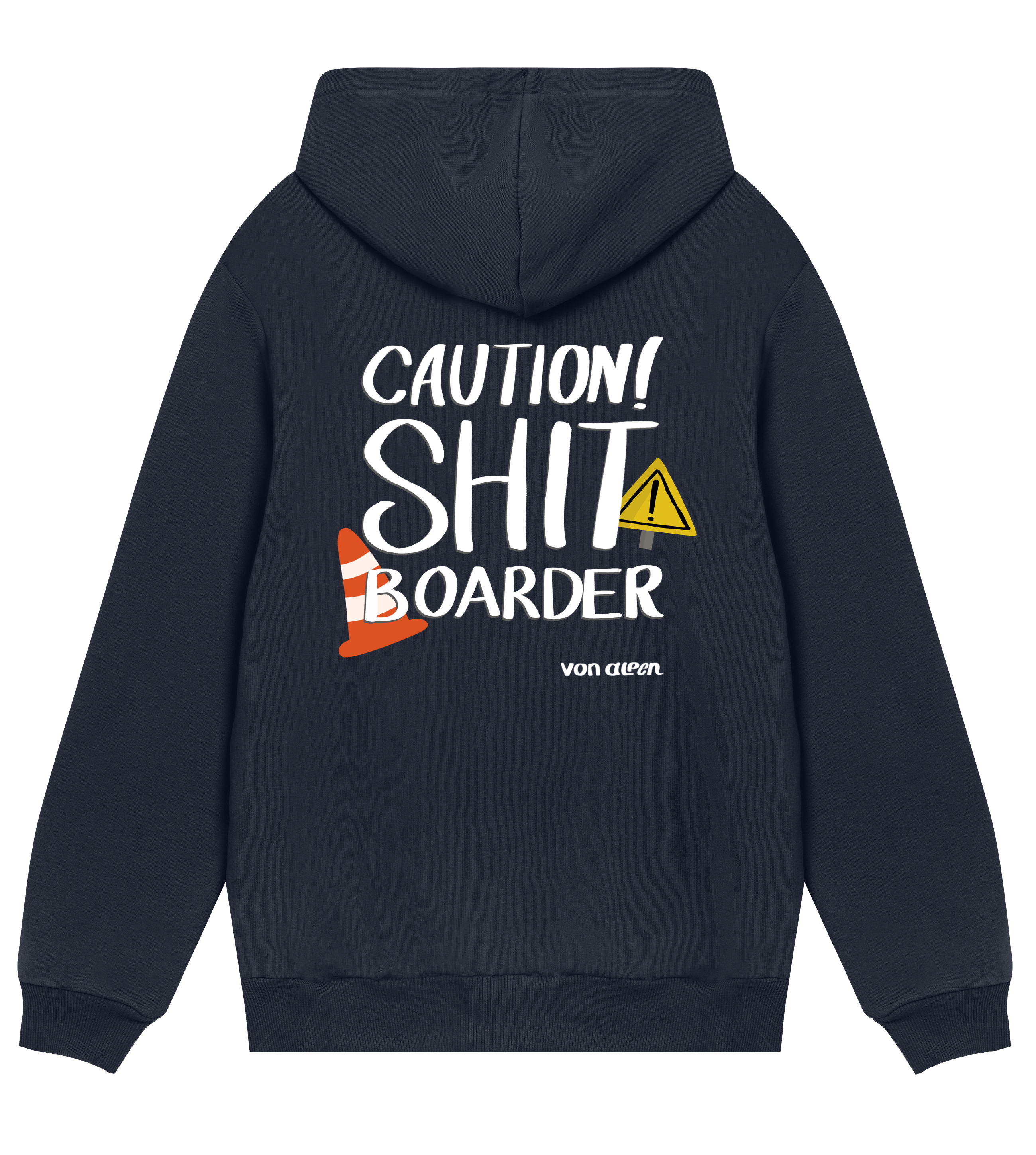 Shit Boarder Hoodie Regular Men’s (Back Print)