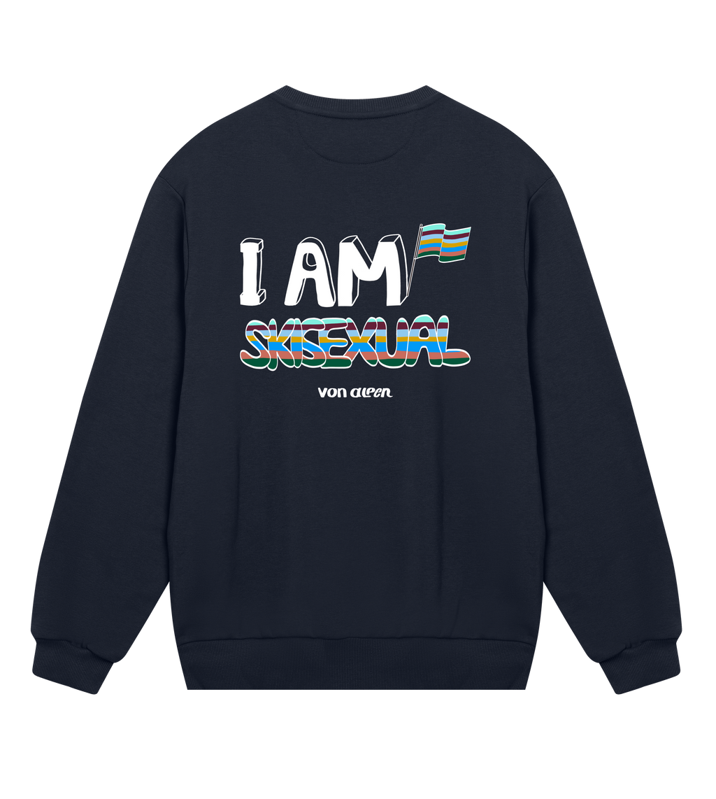 Skisexual Sweatshirt Regular Men’s (Back Print)