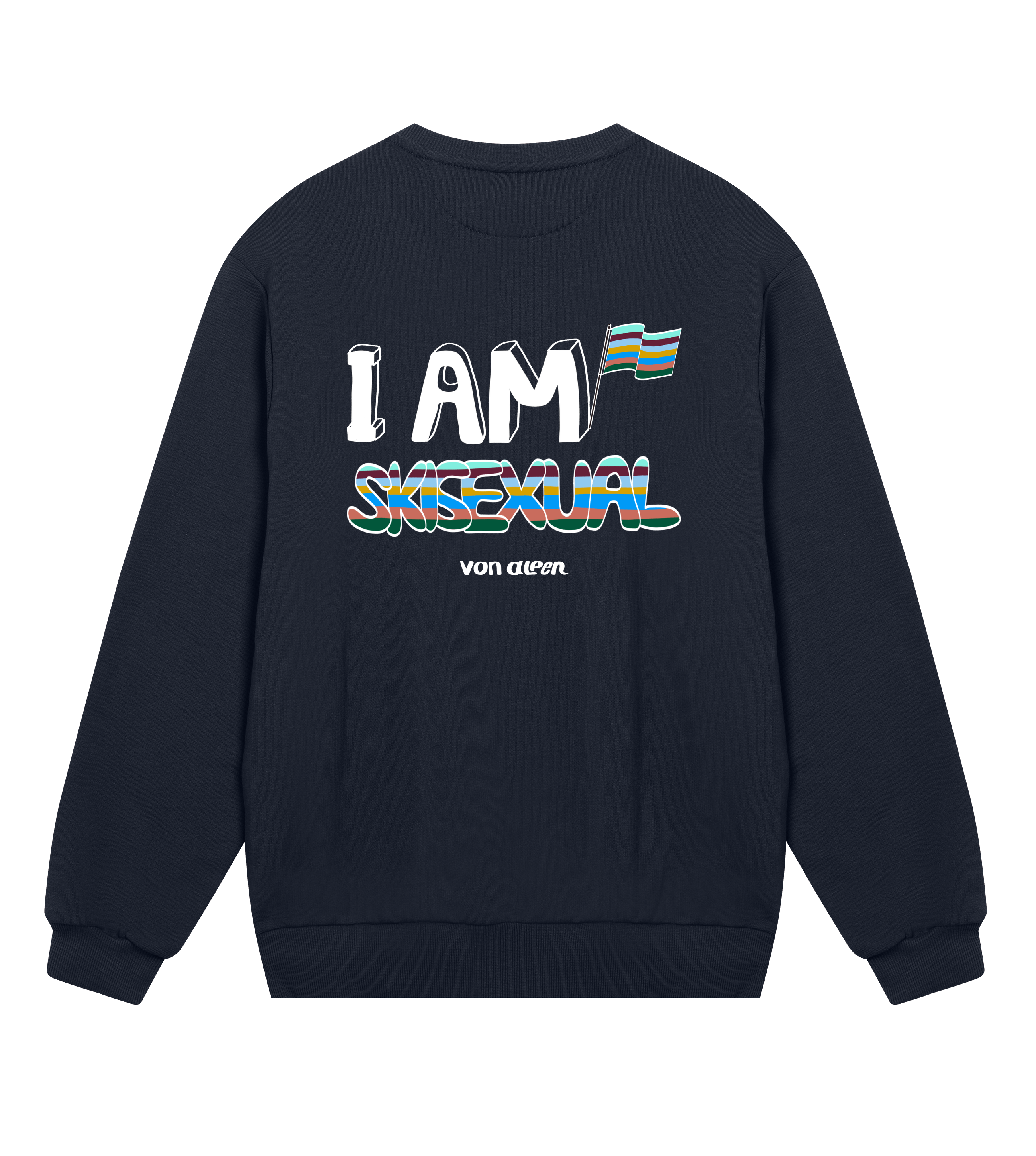 Skisexual Sweatshirt Regular Men’s (Back Print)
