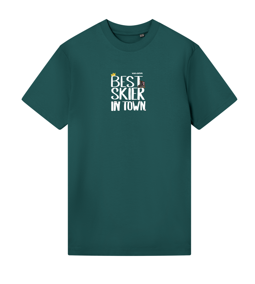 Best Skier T-Shirt Regular Men’s
