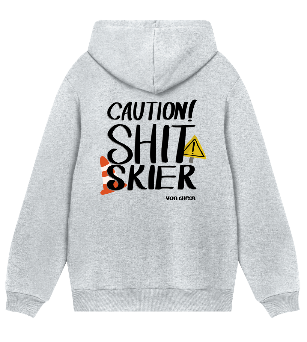 Shit Skier Hoodie Regular Men’s (Back Print)