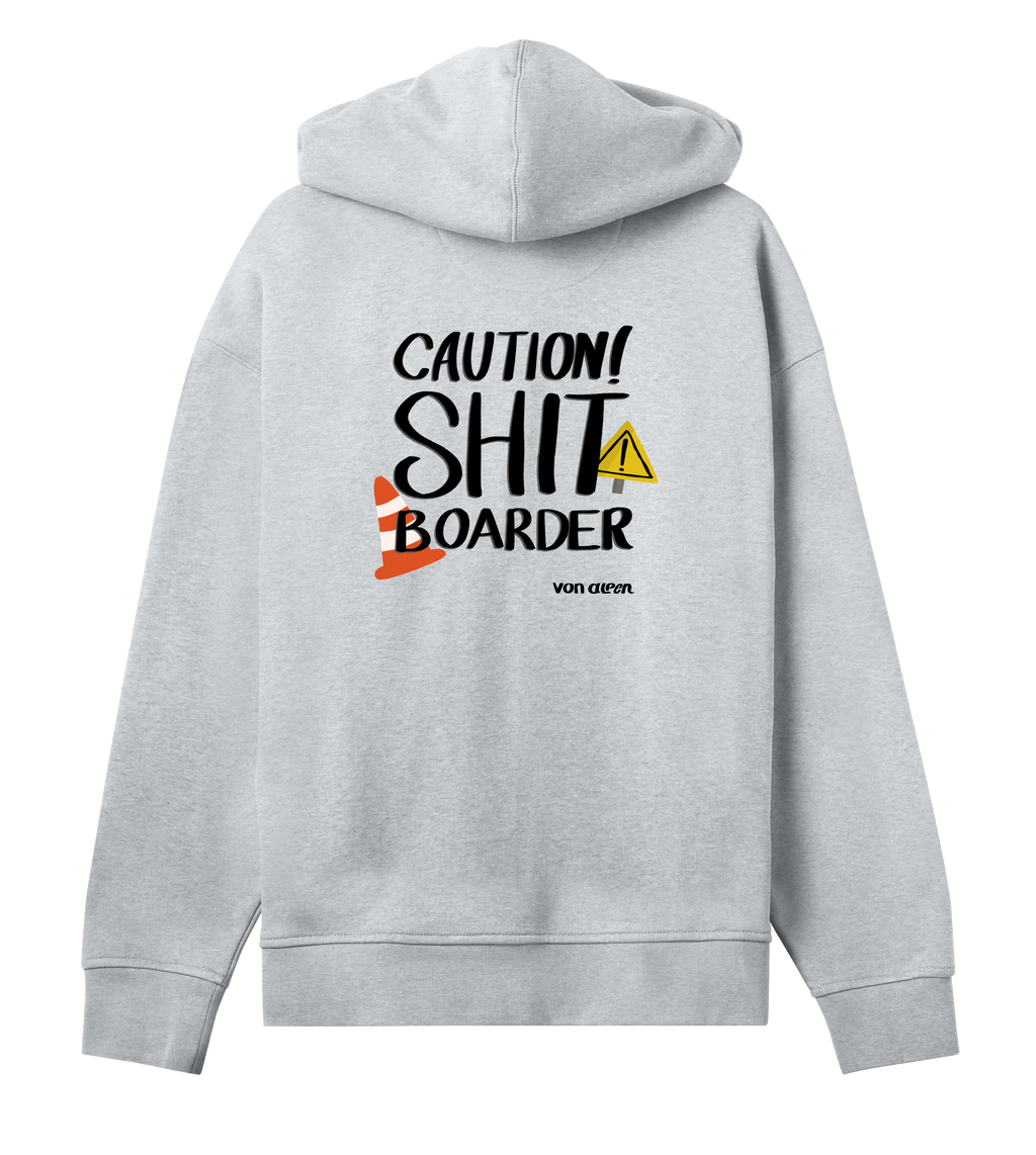 Shit Boarder Hoodie Oversized Women’s