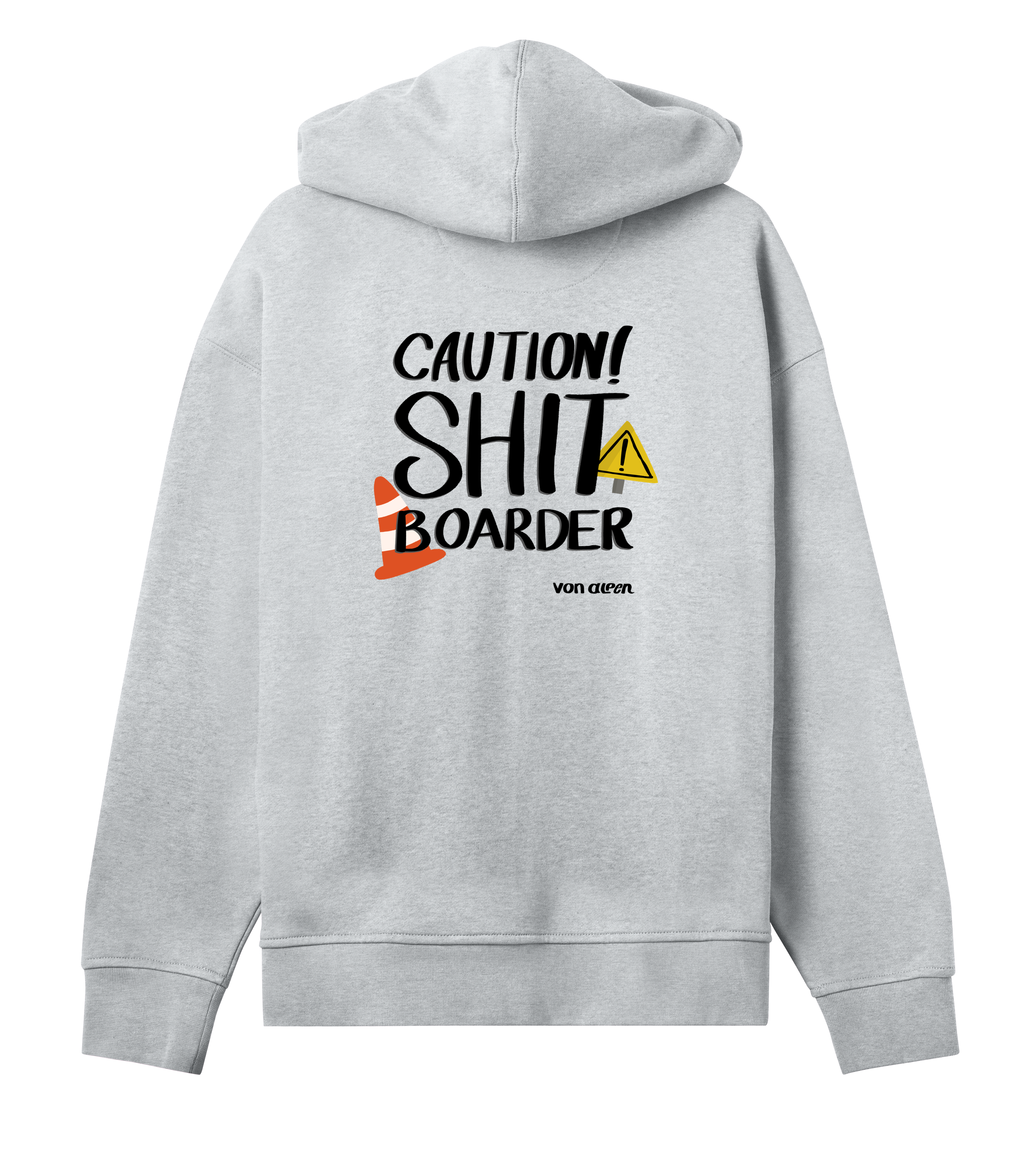 Shit Boarder Hoodie Oversized Women’s