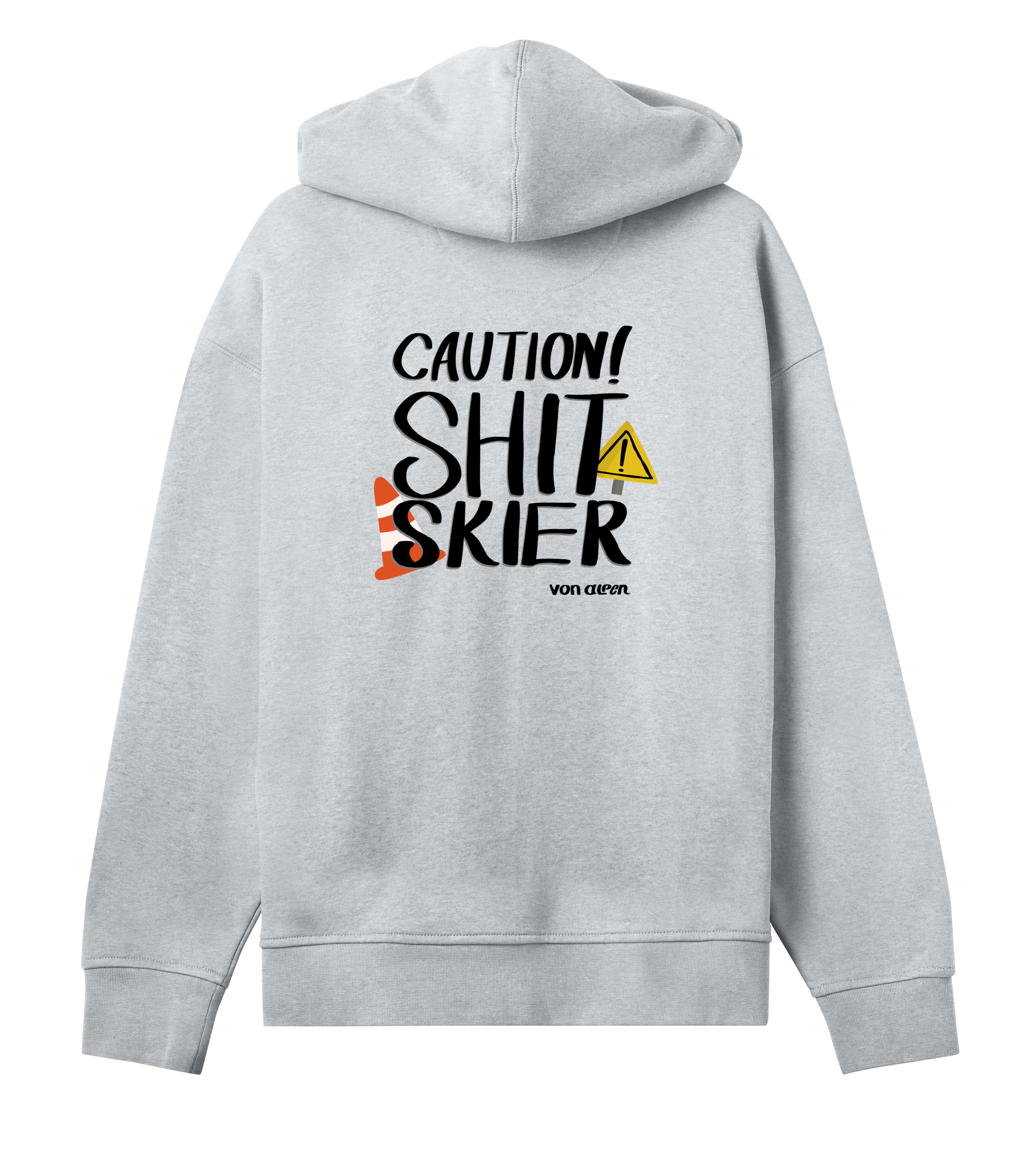 Shit Skier Hoodie Oversized Women’s