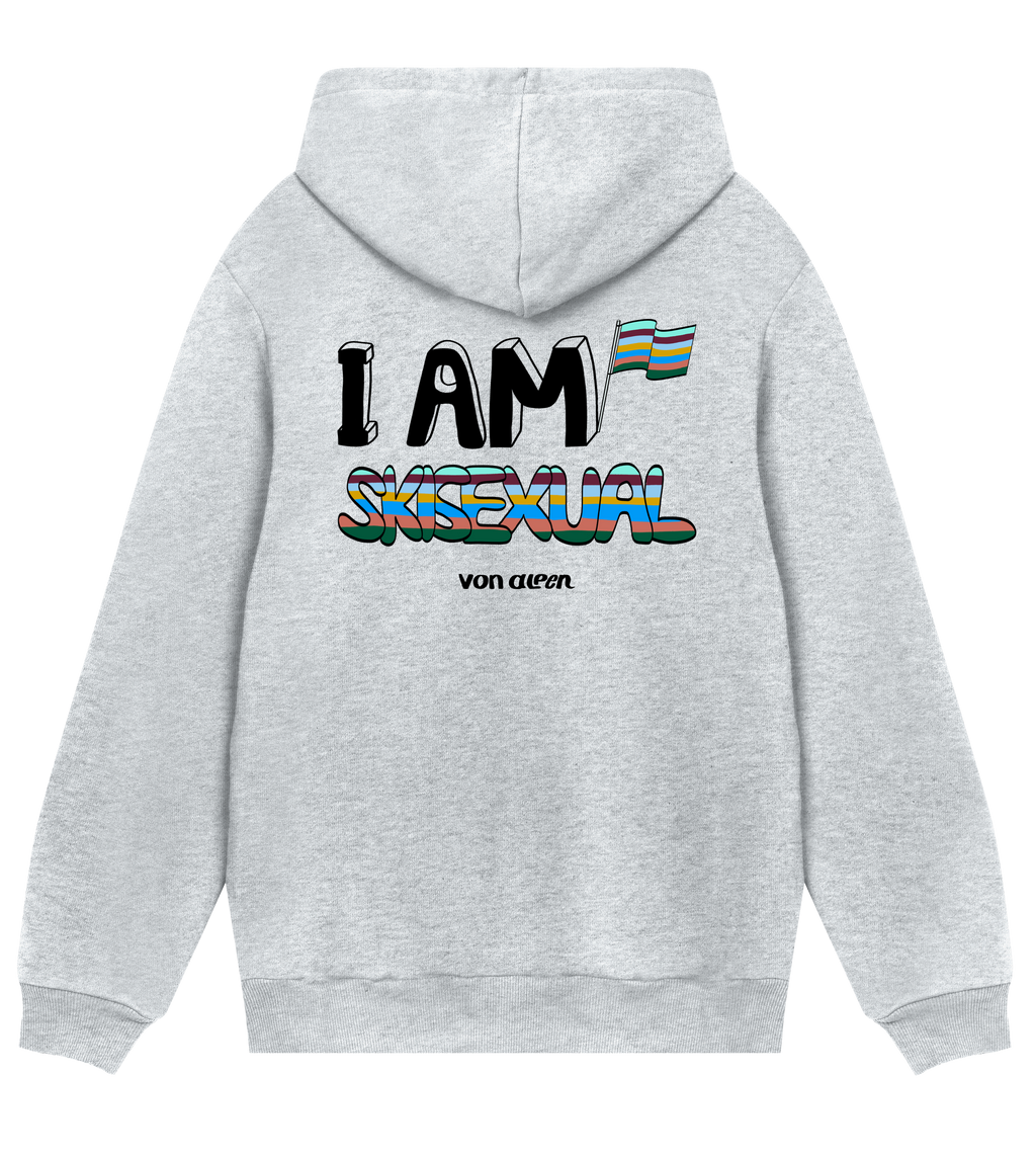 Skisexual Hoodie Regular Men’s (Back Print)