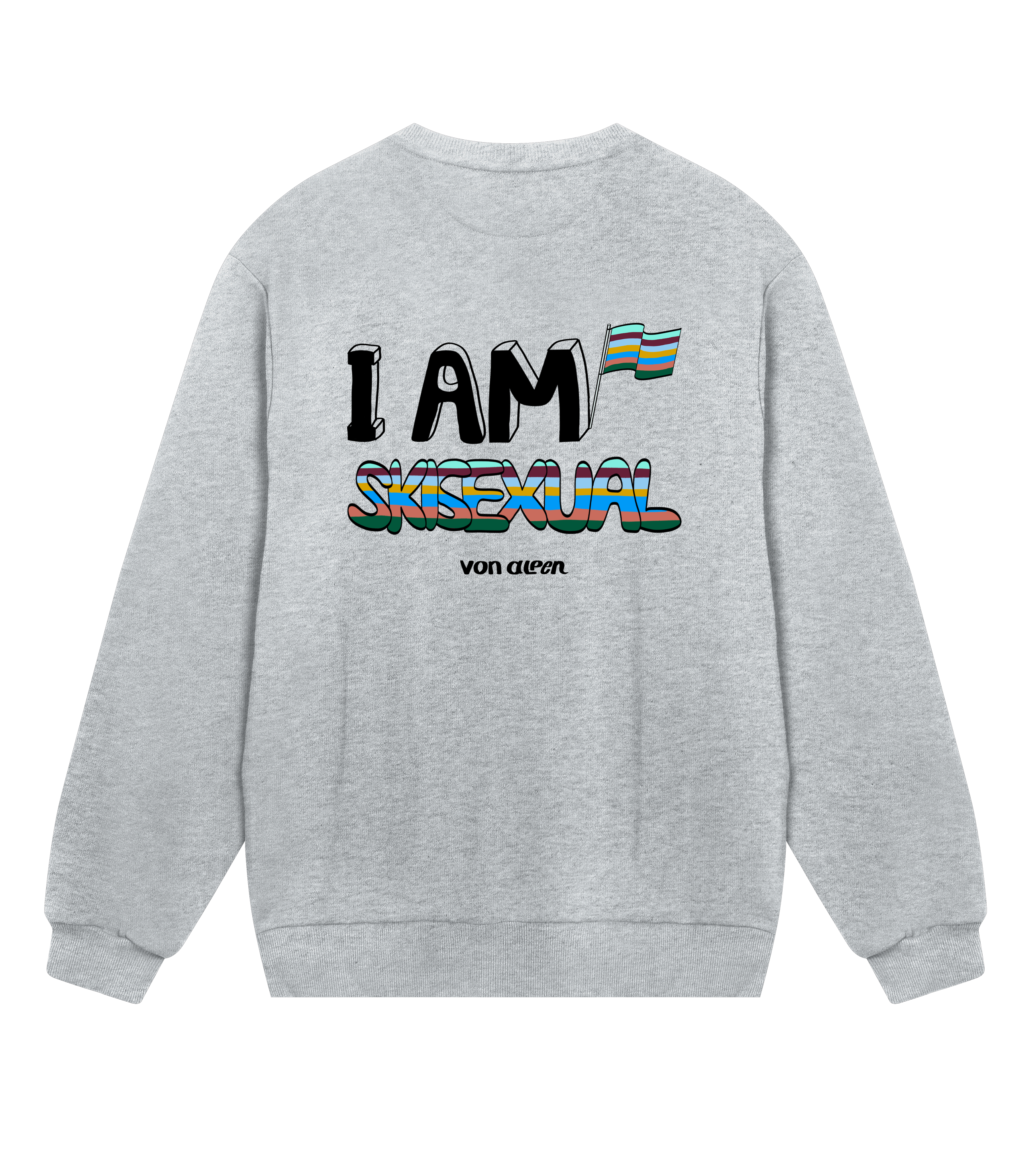 Skisexual Sweatshirt Regular Men’s (Back Print)