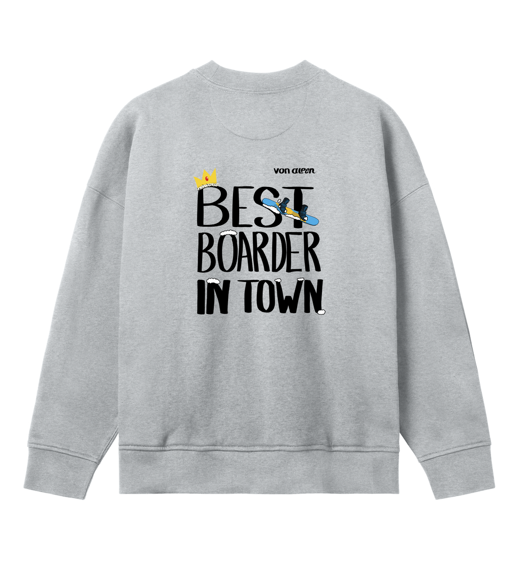 Best Boarder Sweatshirt Oversized Women’s