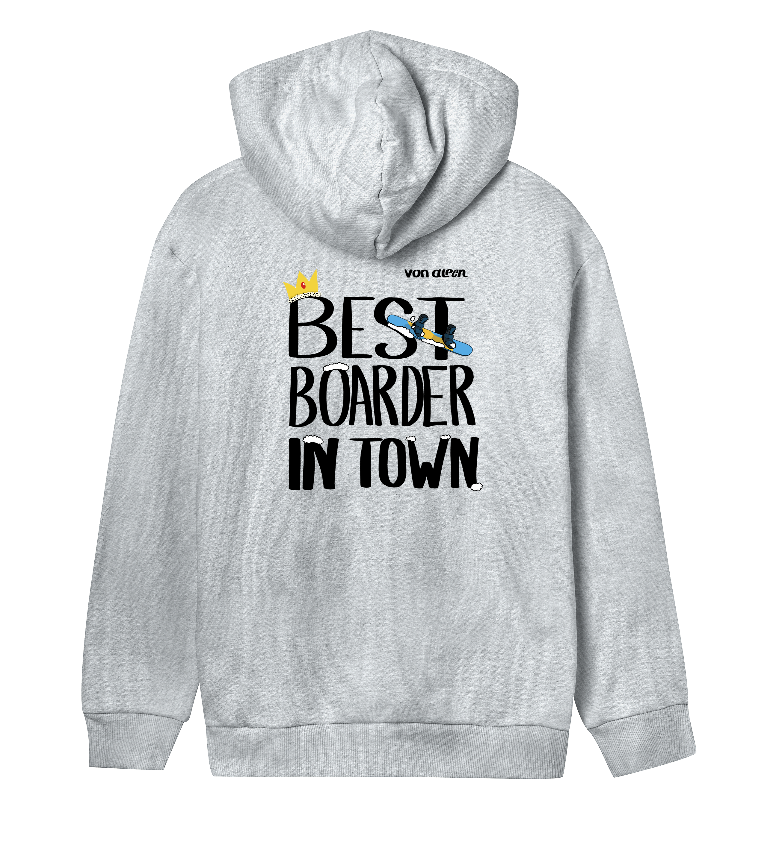 Best Boarder Hoodie Regular Women’s