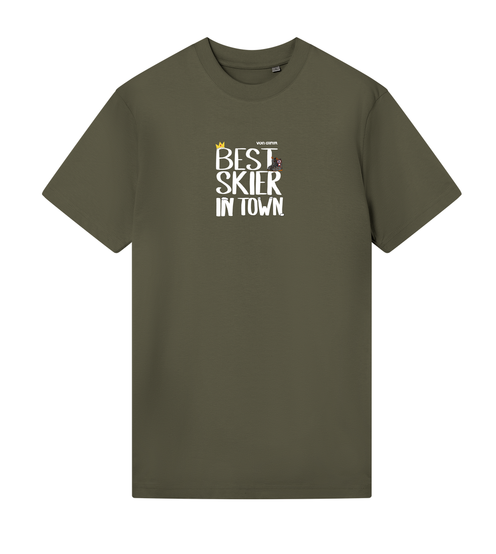 Best Skier T-Shirt Regular Men’s