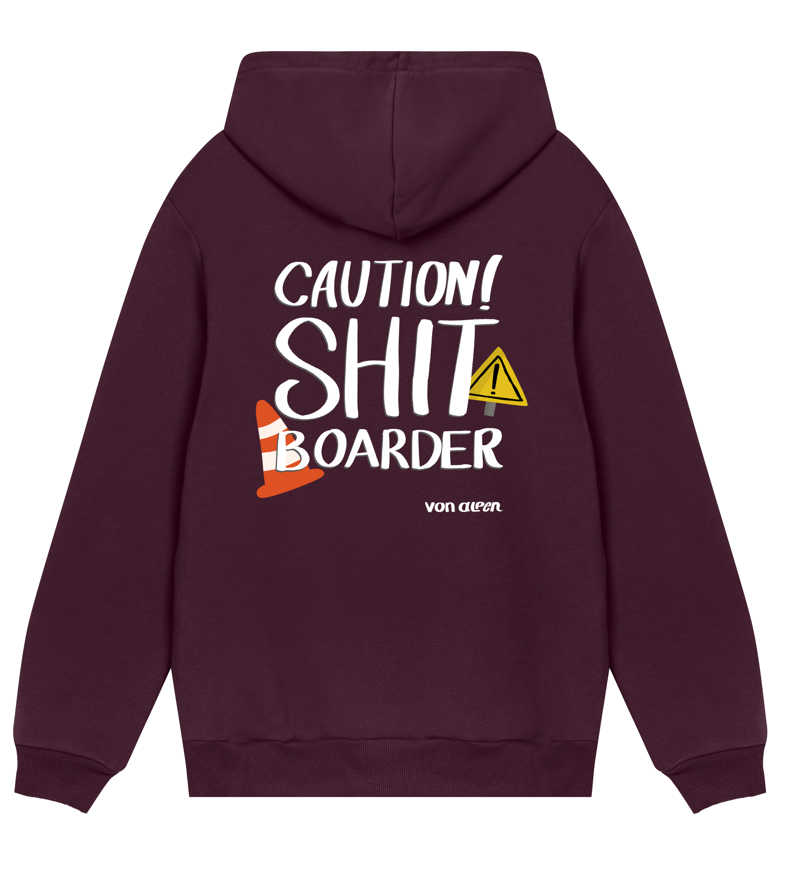 Shit Boarder Hoodie Regular Men’s (Back Print)