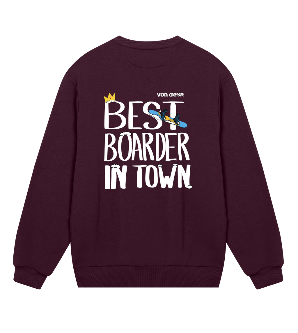 Best Boarder Sweatshirt Regular Men’s (Back Print)