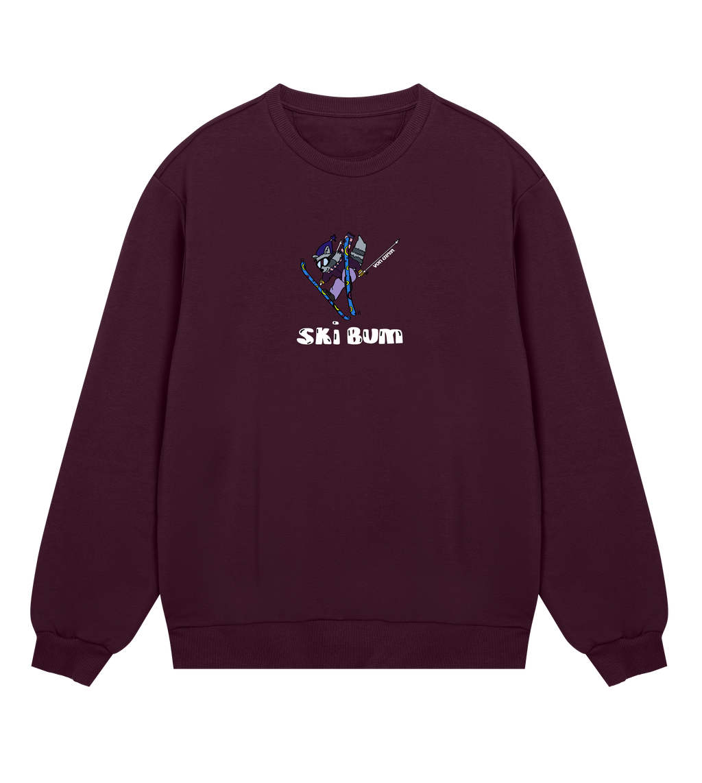 Ski Bum Sweatshirt Regular Men’s (Back Print)