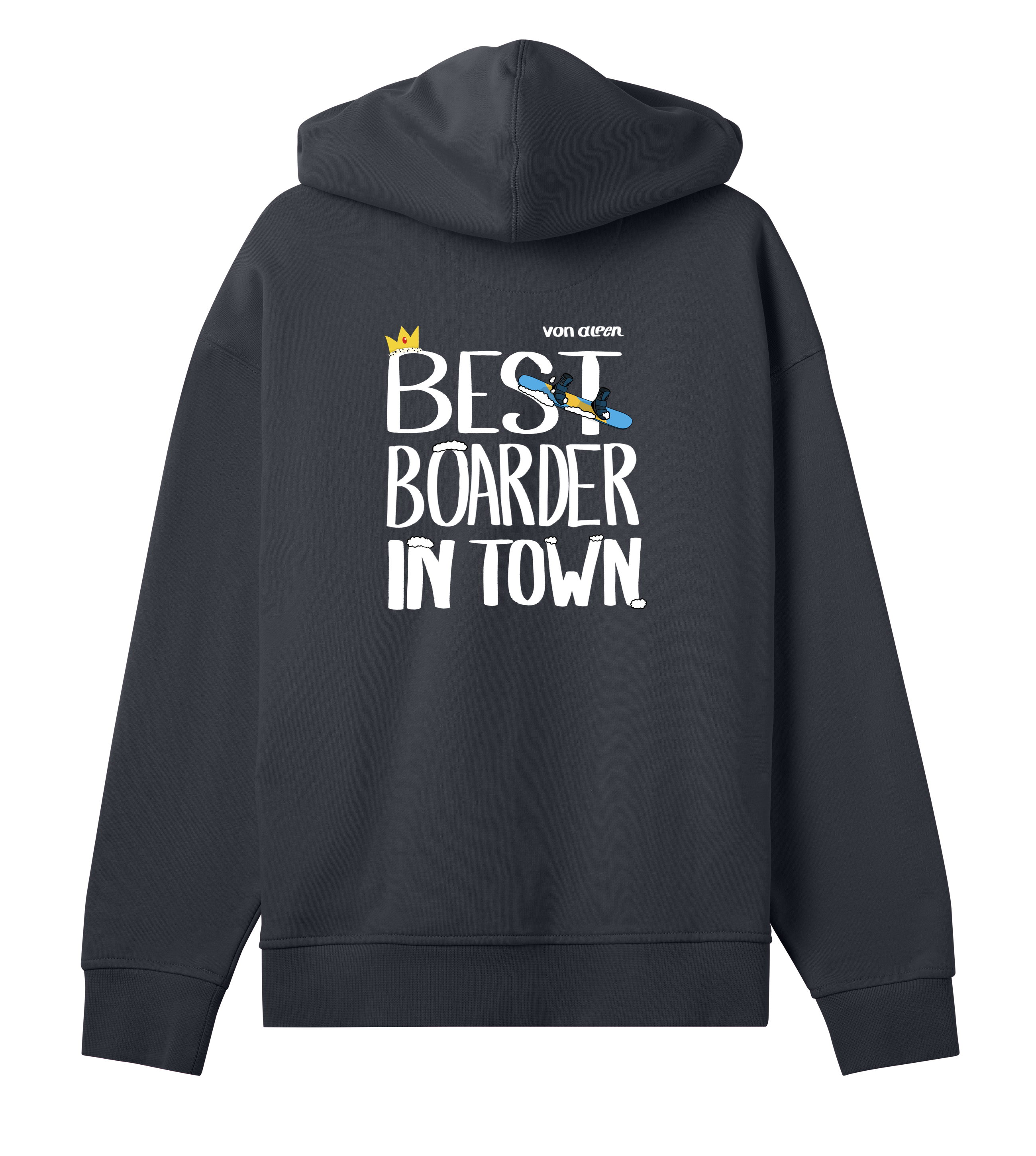 Best Boarder Hoodie Oversized Women’s