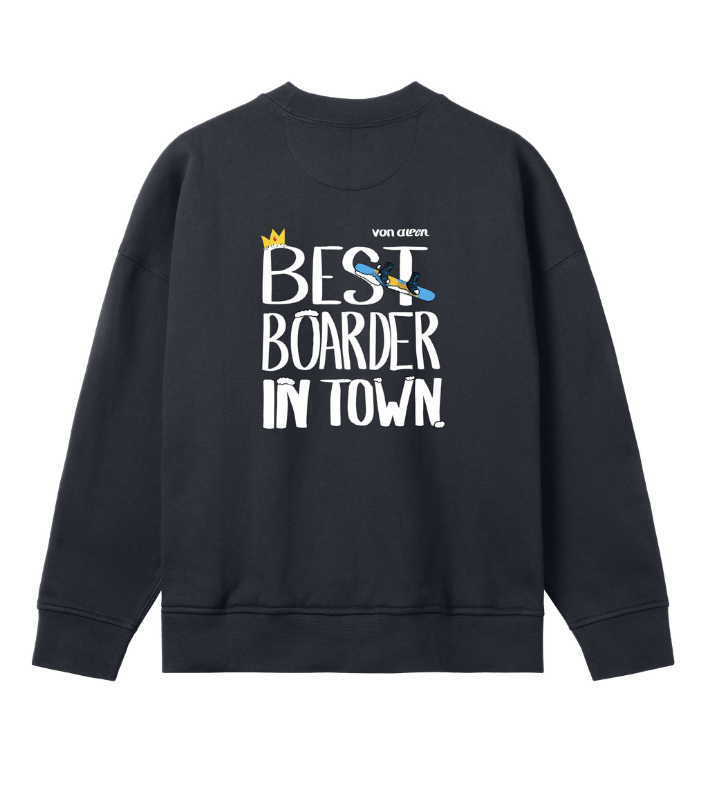Best Boarder Sweatshirt Oversized Women’s