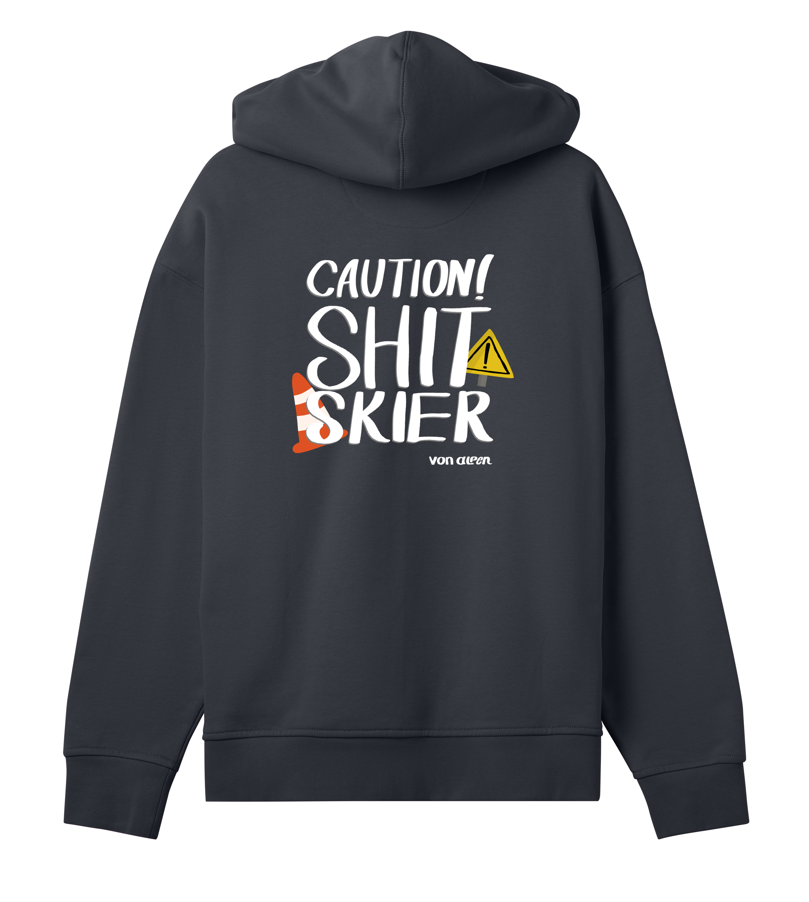 Shit Skier Hoodie Oversized Women’s