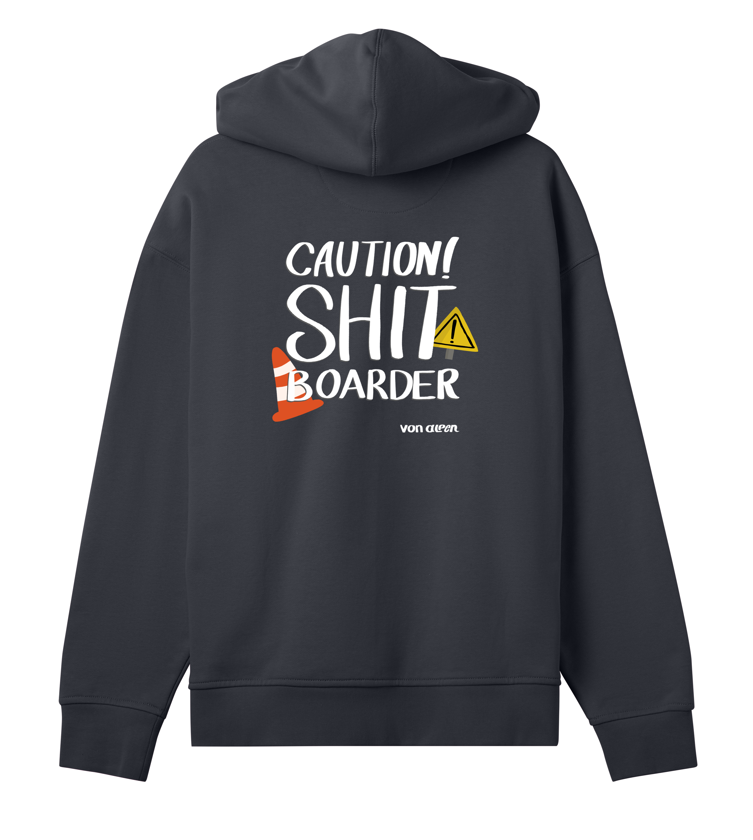 Shit Boarder Hoodie Oversized Women’s