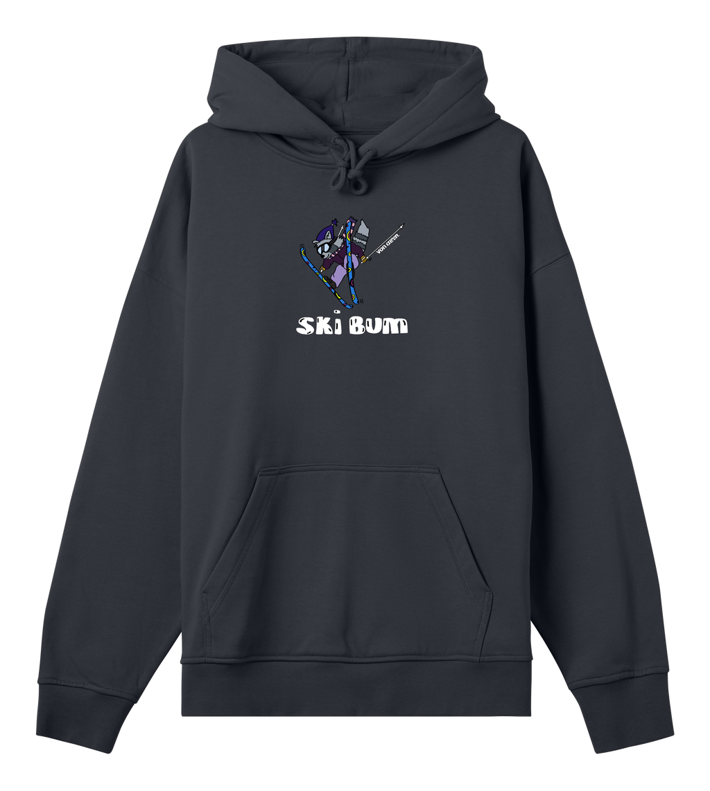 Ski Bum Hoodie Oversized Men’s (Back Print)
