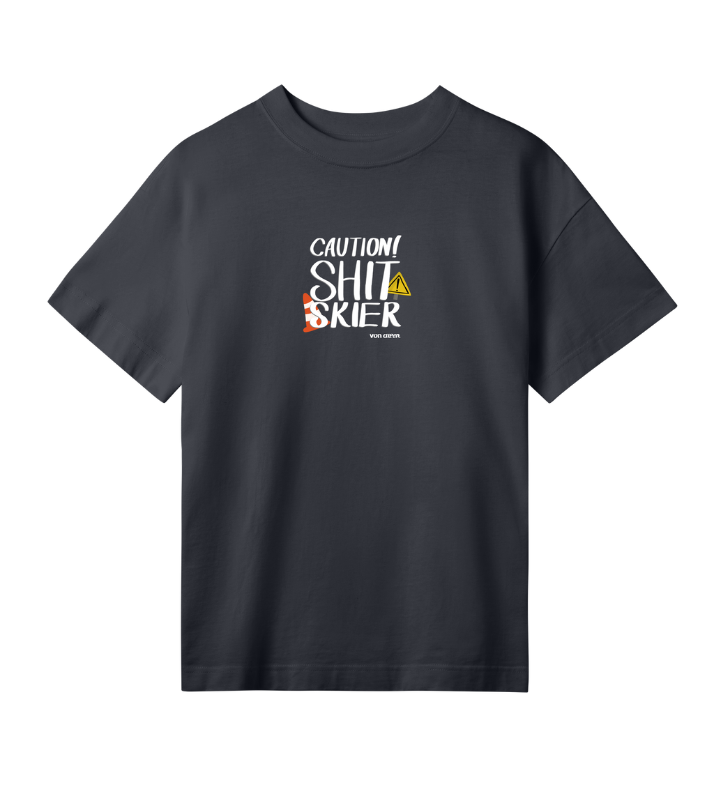 Shit Skier T-Shirt Oversized Women’s