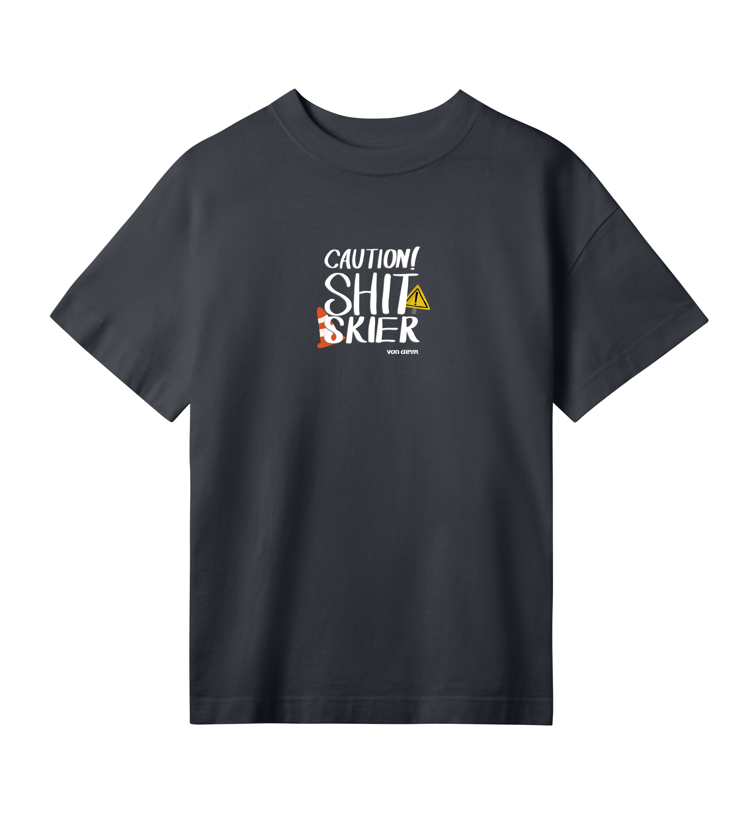 Shit Skier T-Shirt Oversized Women’s