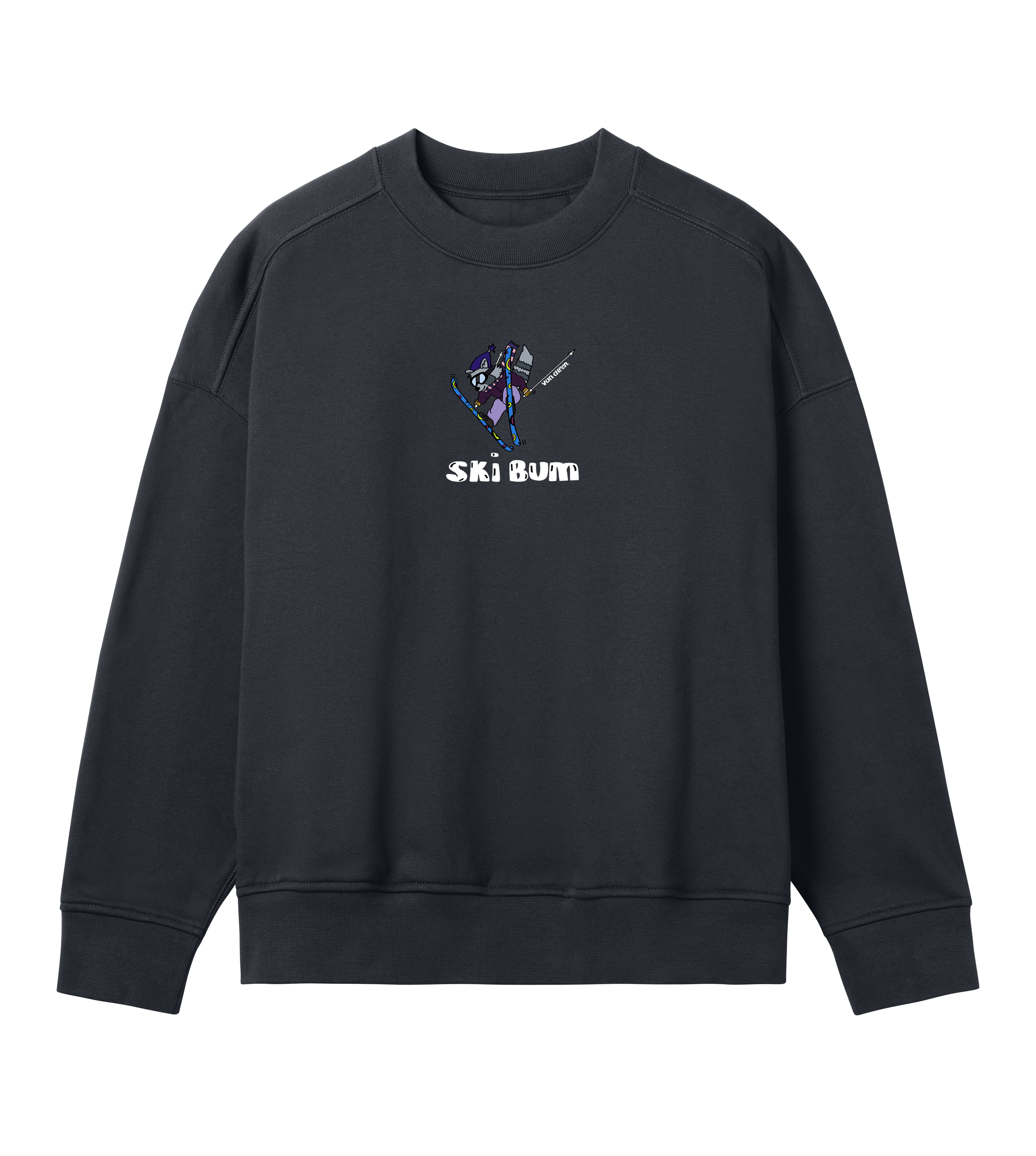 Ski Bum Sweatshirt Oversized Women’s