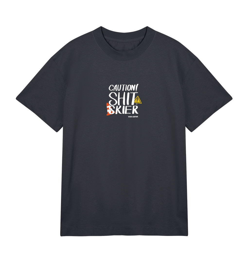 Shit Skier T-Shirt Oversized Men’s
