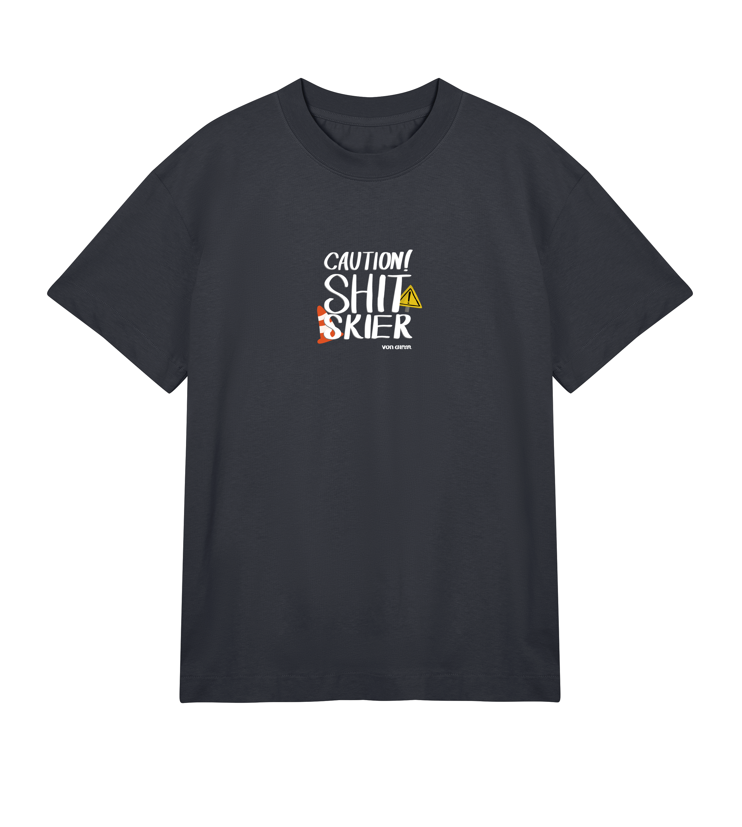 Shit Skier T-Shirt Oversized Men’s
