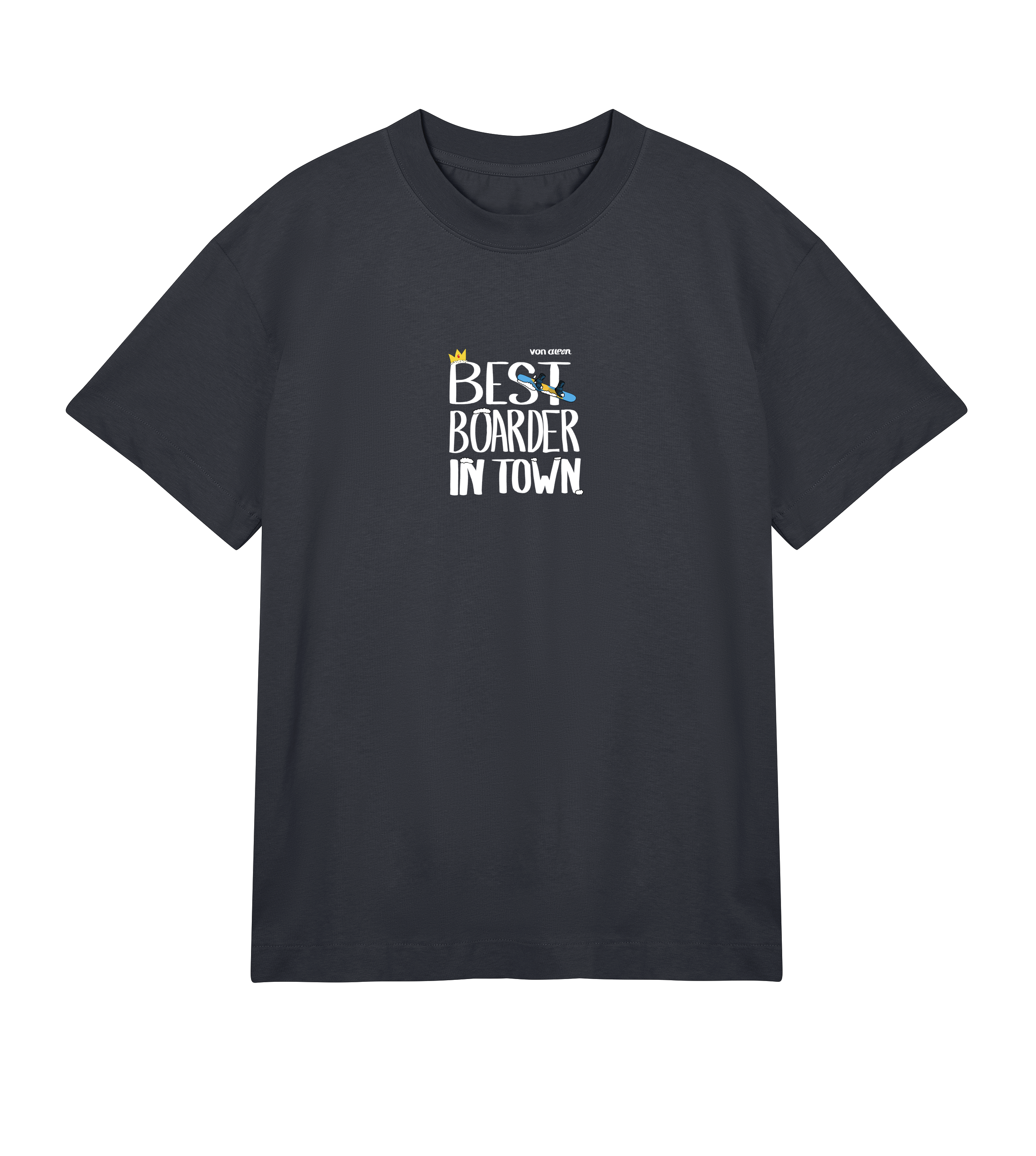 Best Boarder T-Shirt Oversized Men’s