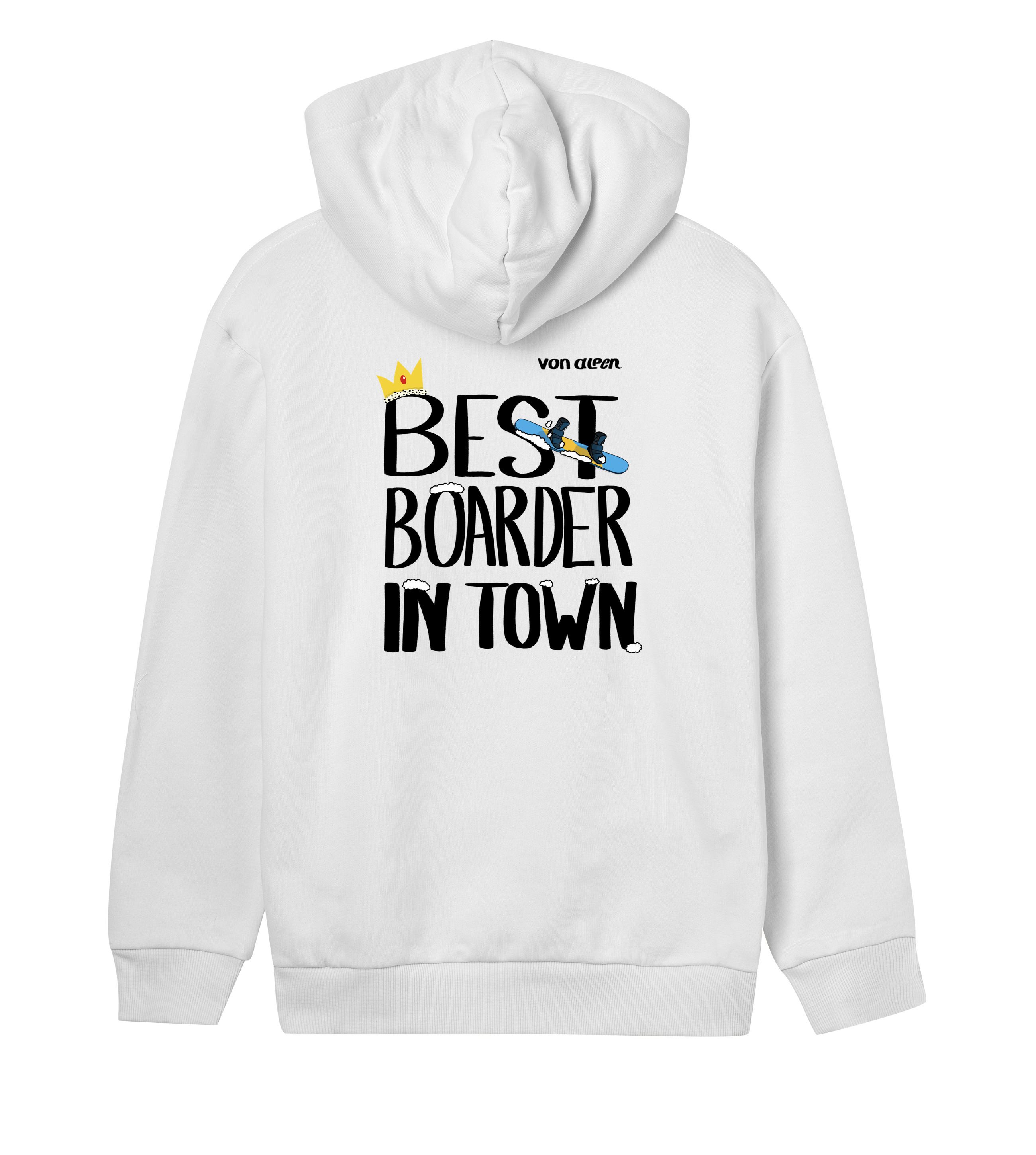 Best Boarder Hoodie Regular Women’s