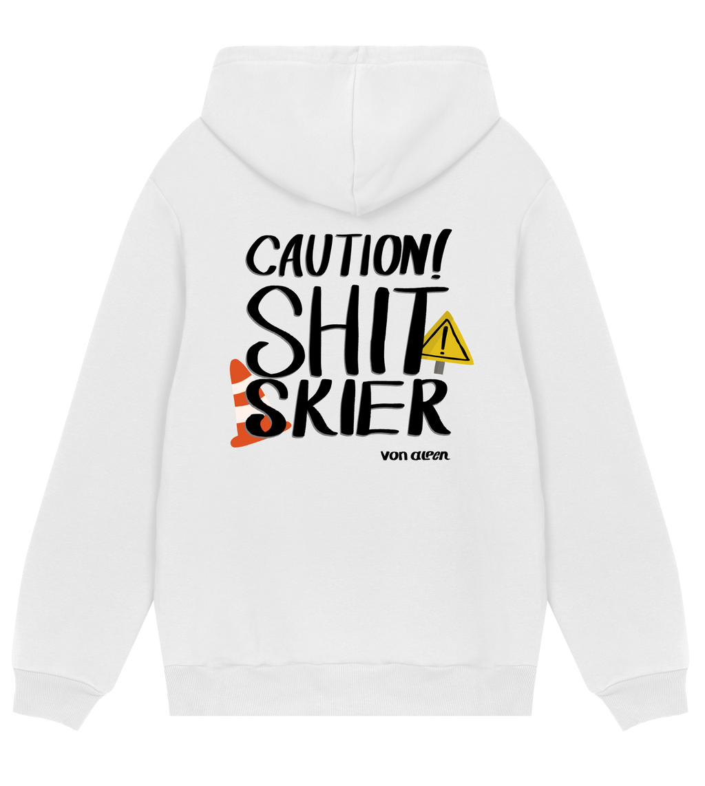 Shit Skier Hoodie Regular Men’s (Back Print)