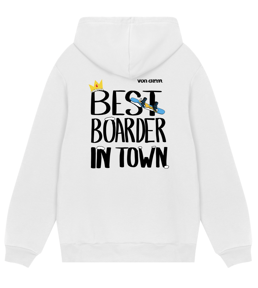 Best Boarder Hoodie Regular Men’s (Back Print)