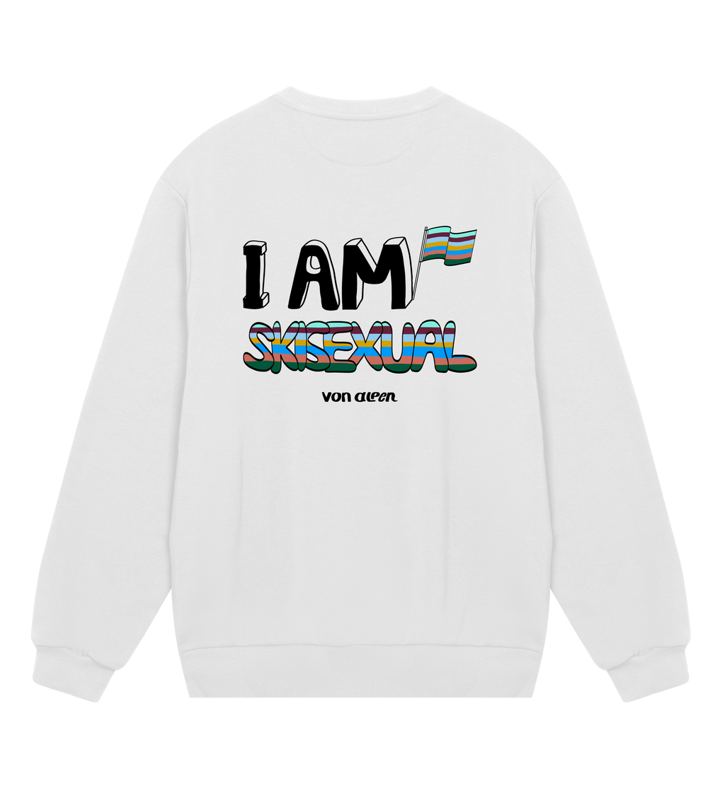 Skisexual Sweatshirt Regular Men’s (Back Print)