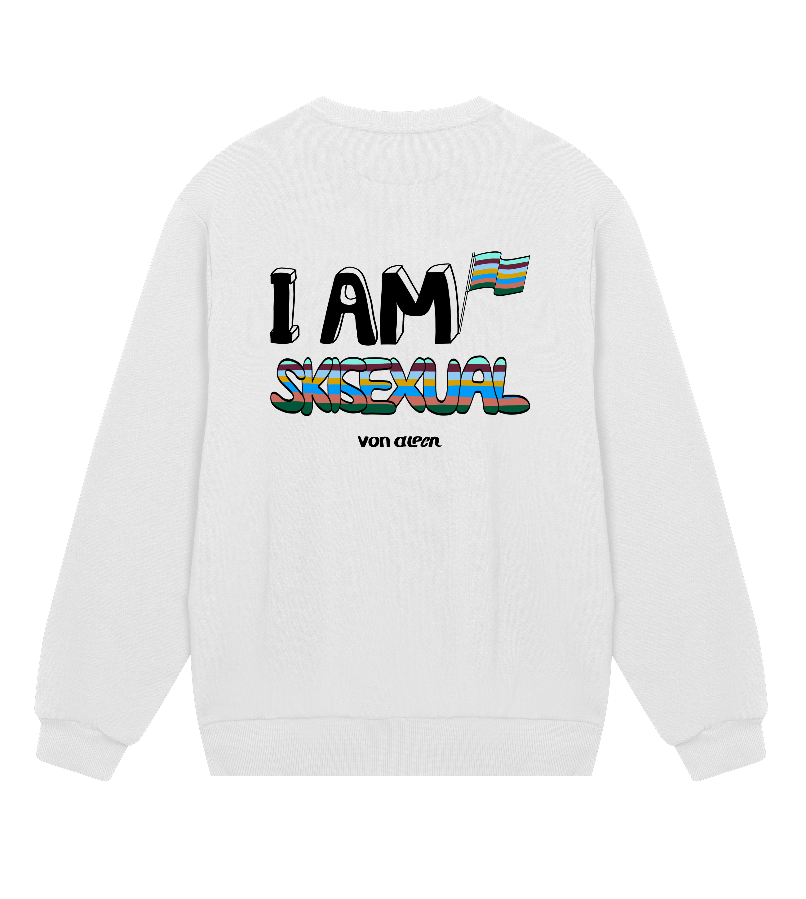 Skisexual Sweatshirt Regular Men’s (Back Print)