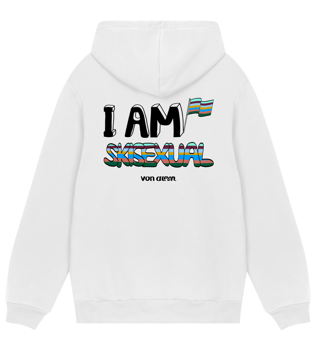 Skisexual Hoodie Regular Men’s (Back Print)